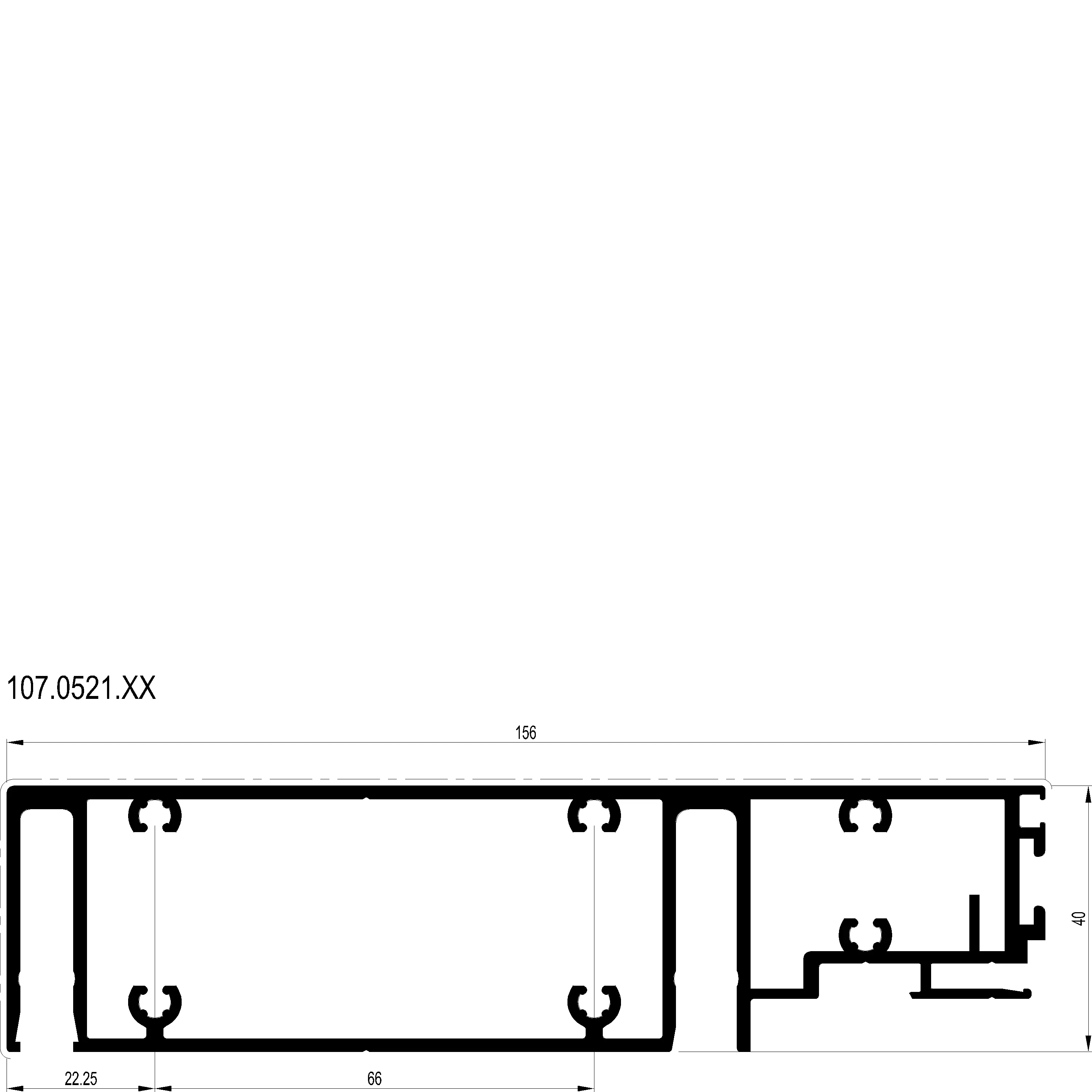 Зображення Профіль рами [107.0521]