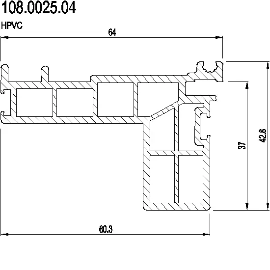 Зображення З'єднуючий профіль [108.0025]