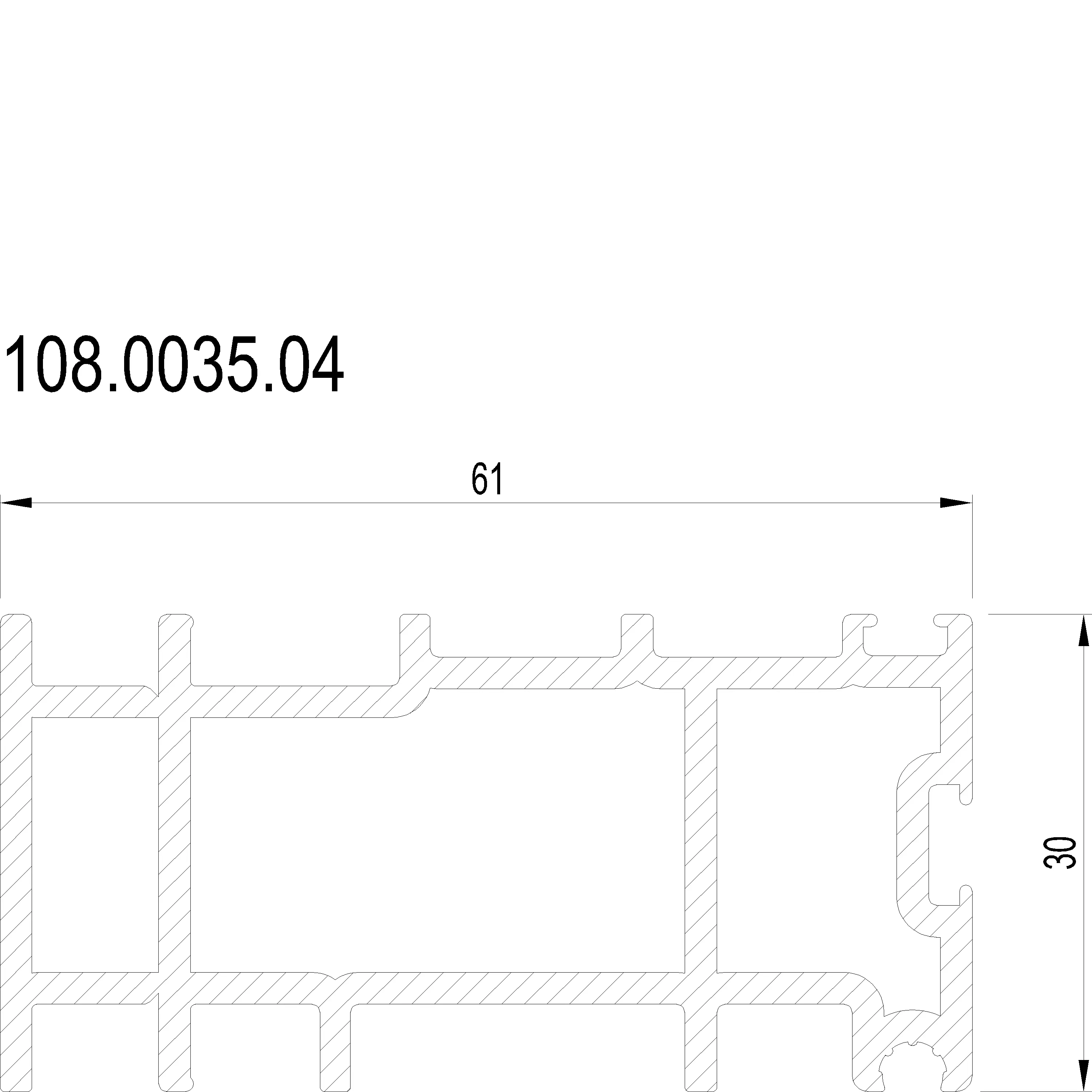 Зображення Профіль підвіконний [108.0035]