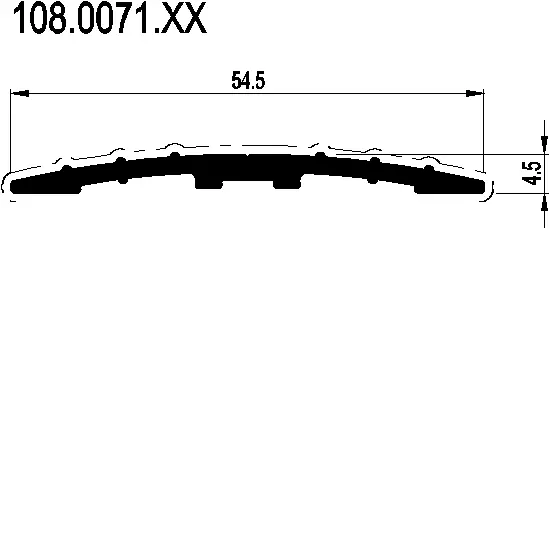 Зображення Підлоговий профіль [108.0071]
