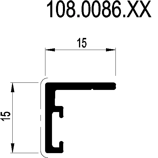 Зображення З'єднувальний профіль [108.0086]