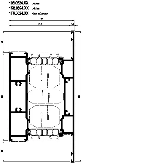 Зображення Перехідний профіль 154 мм [108.0824]