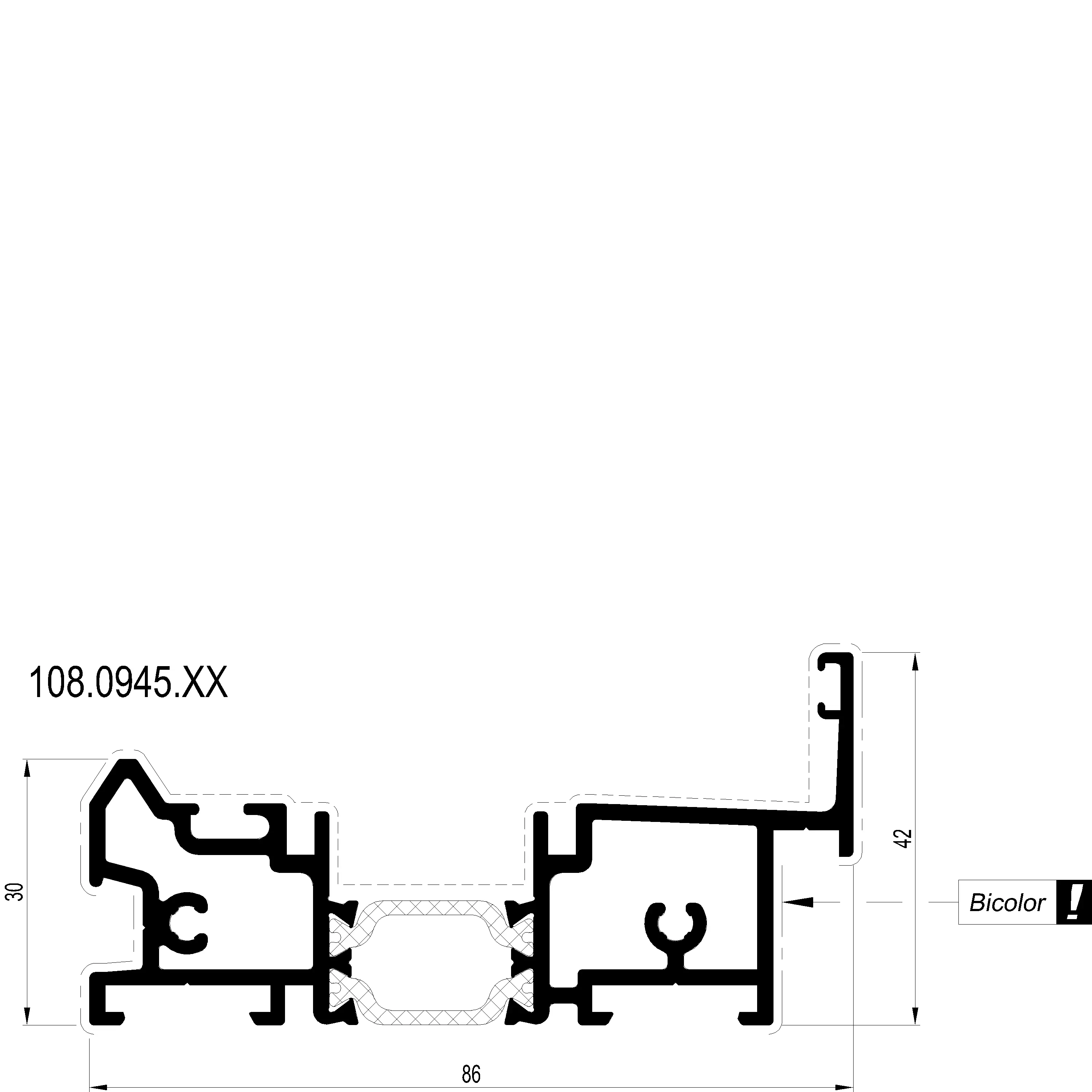 Зображення Нижня зовнішня рама [108.0945]
