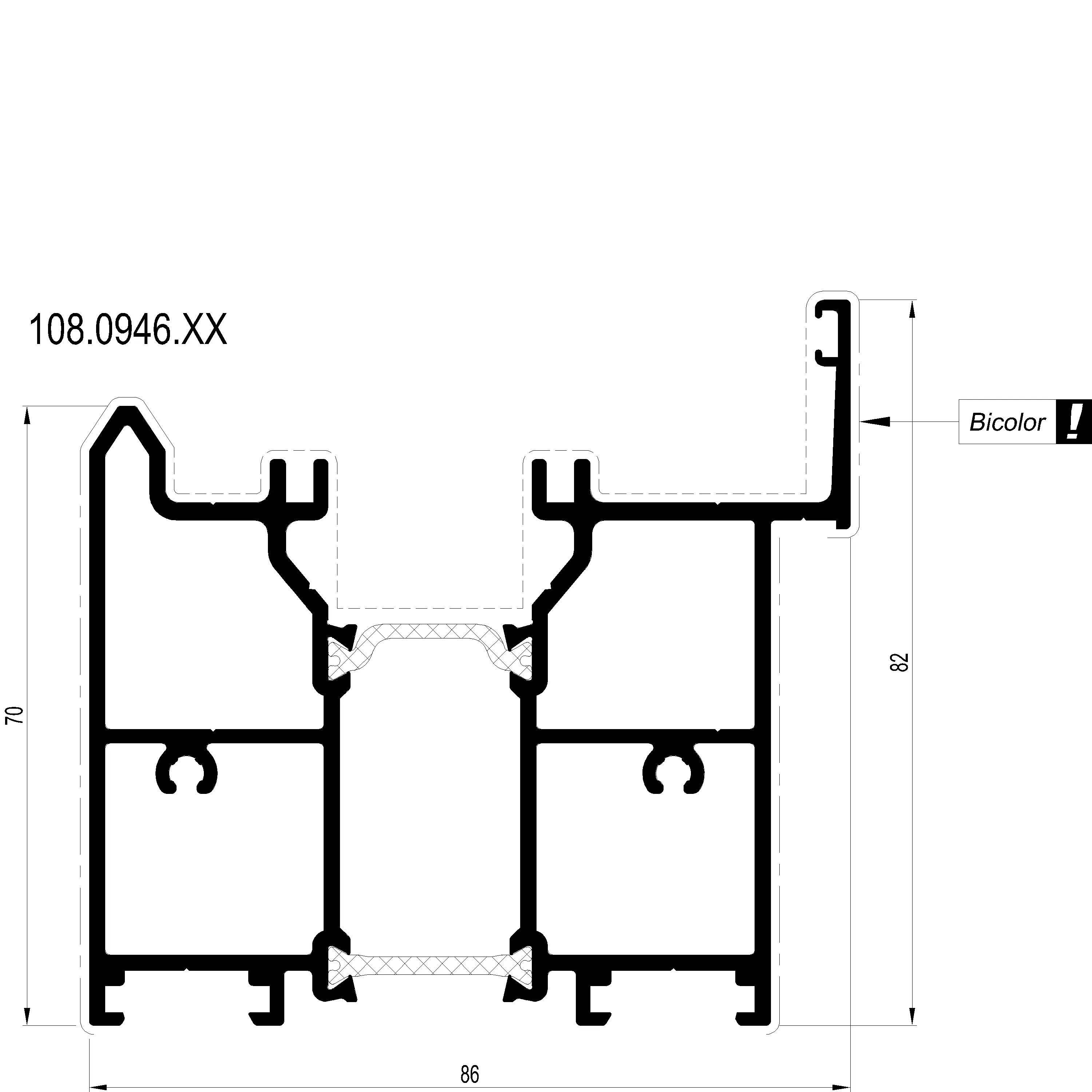 Зображення Нижня зовнішня рама [108.0946]