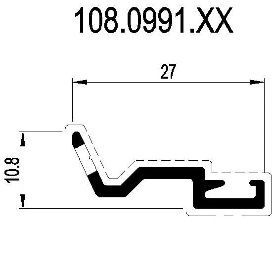 Зображення З'єднувальний профіль [108.0991]
