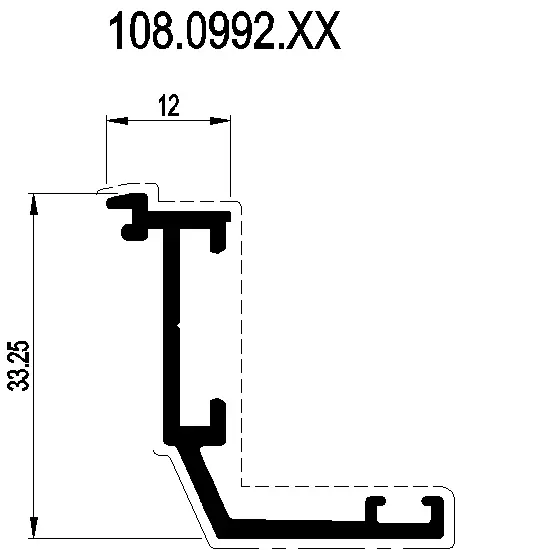 Зображення З'єднувальний профіль [108.0992]