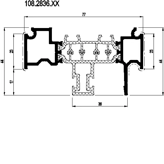 Зображення З'єднуючий профіль 36 мм [108.2836]