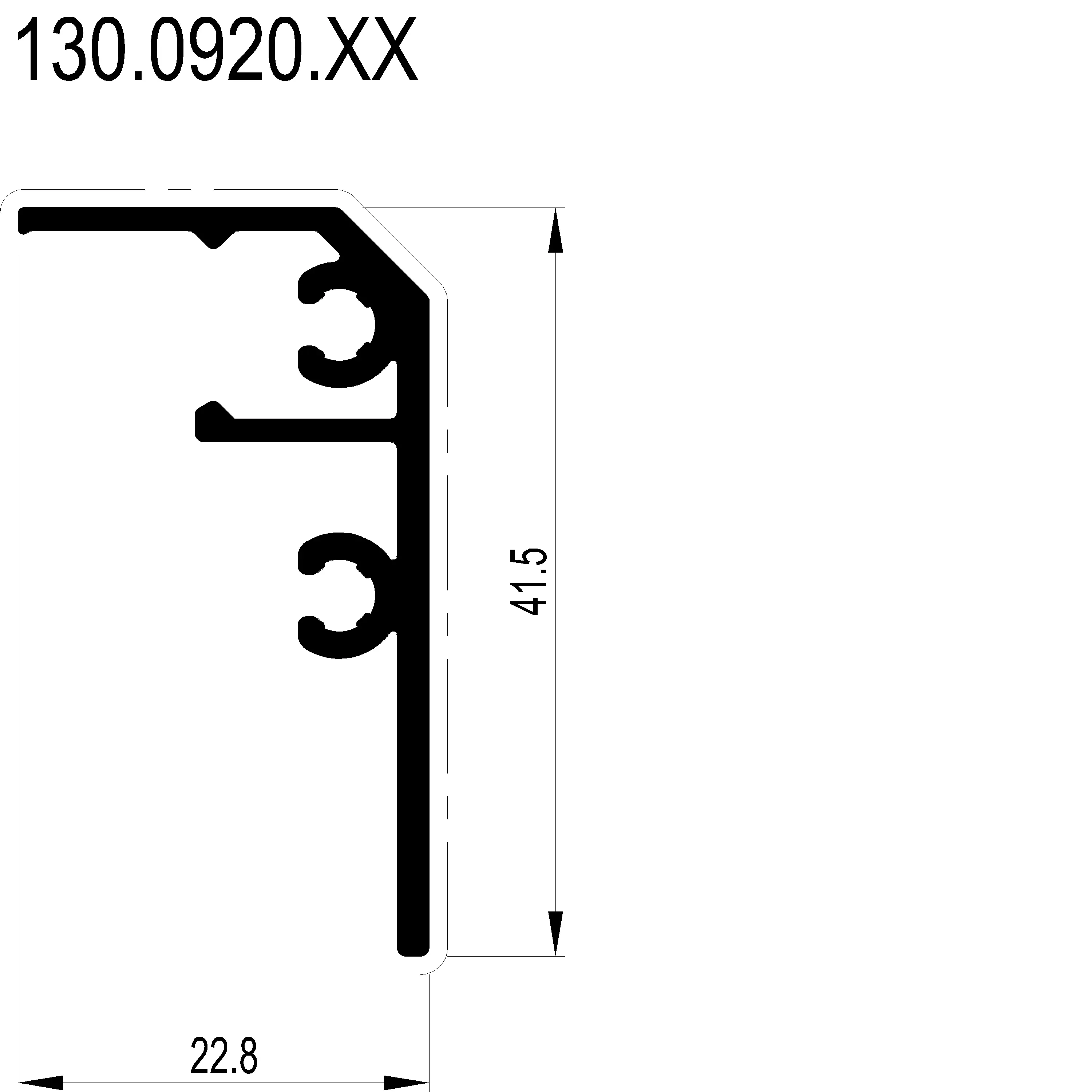 Зображення Профіль кінцевий [130.0920]