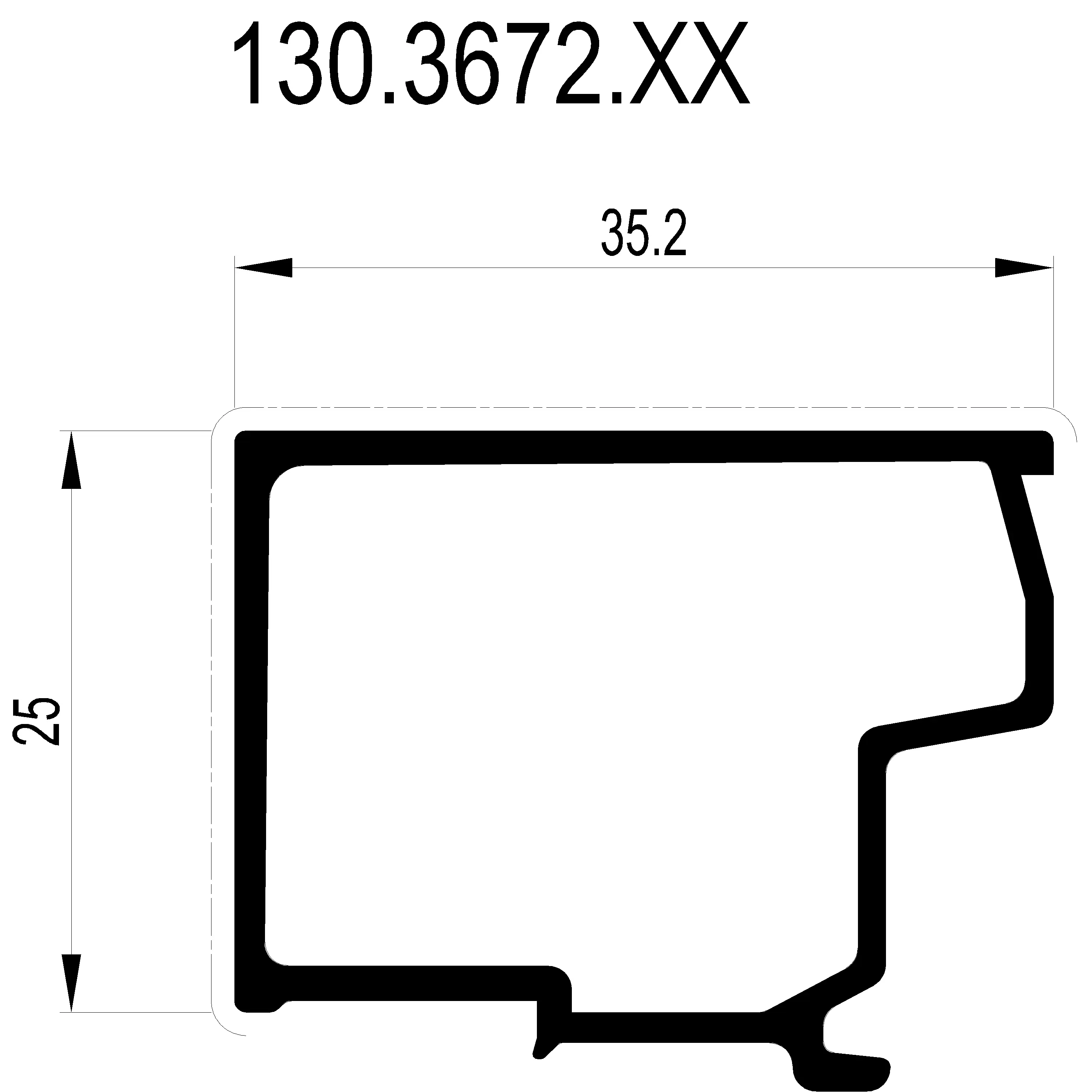 Зображення Штапік 35.2 мм [130.3672]