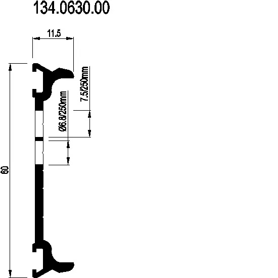 Зображення PRESSURE PLATE HORIZONTAL [134.0630]