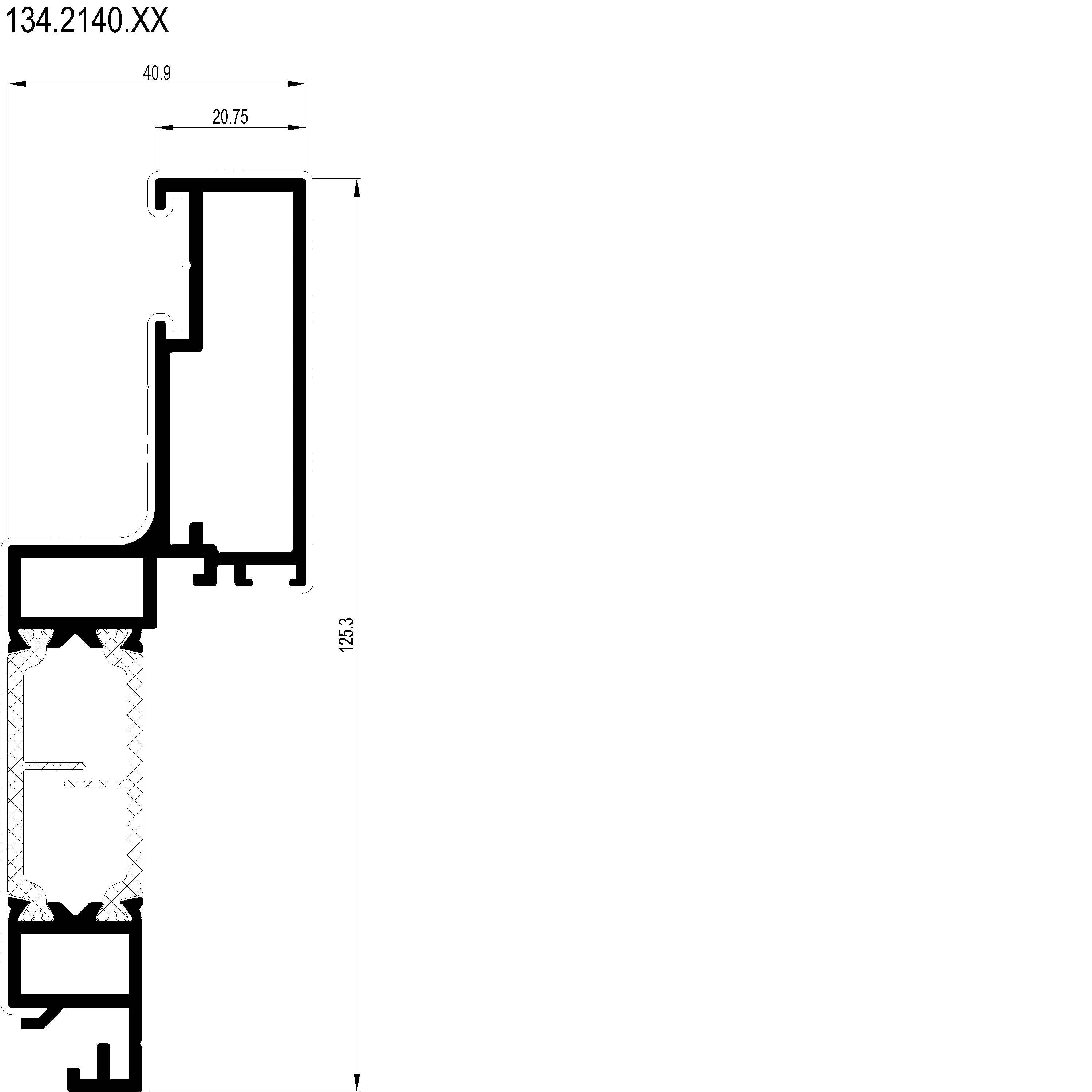 Зображення Вентиляційний профіль [134.2140]