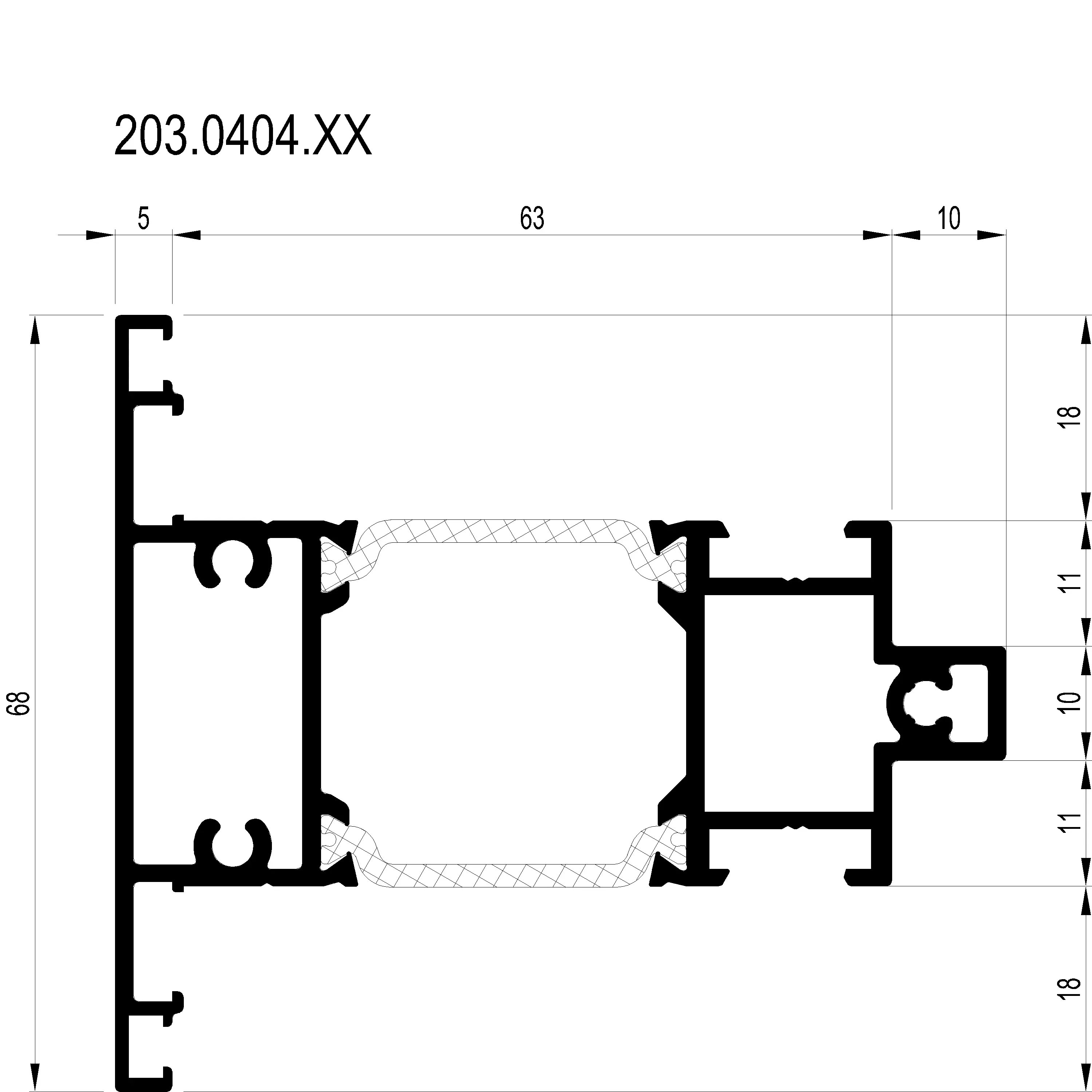Зображення Перехідний профіль [203.0404]