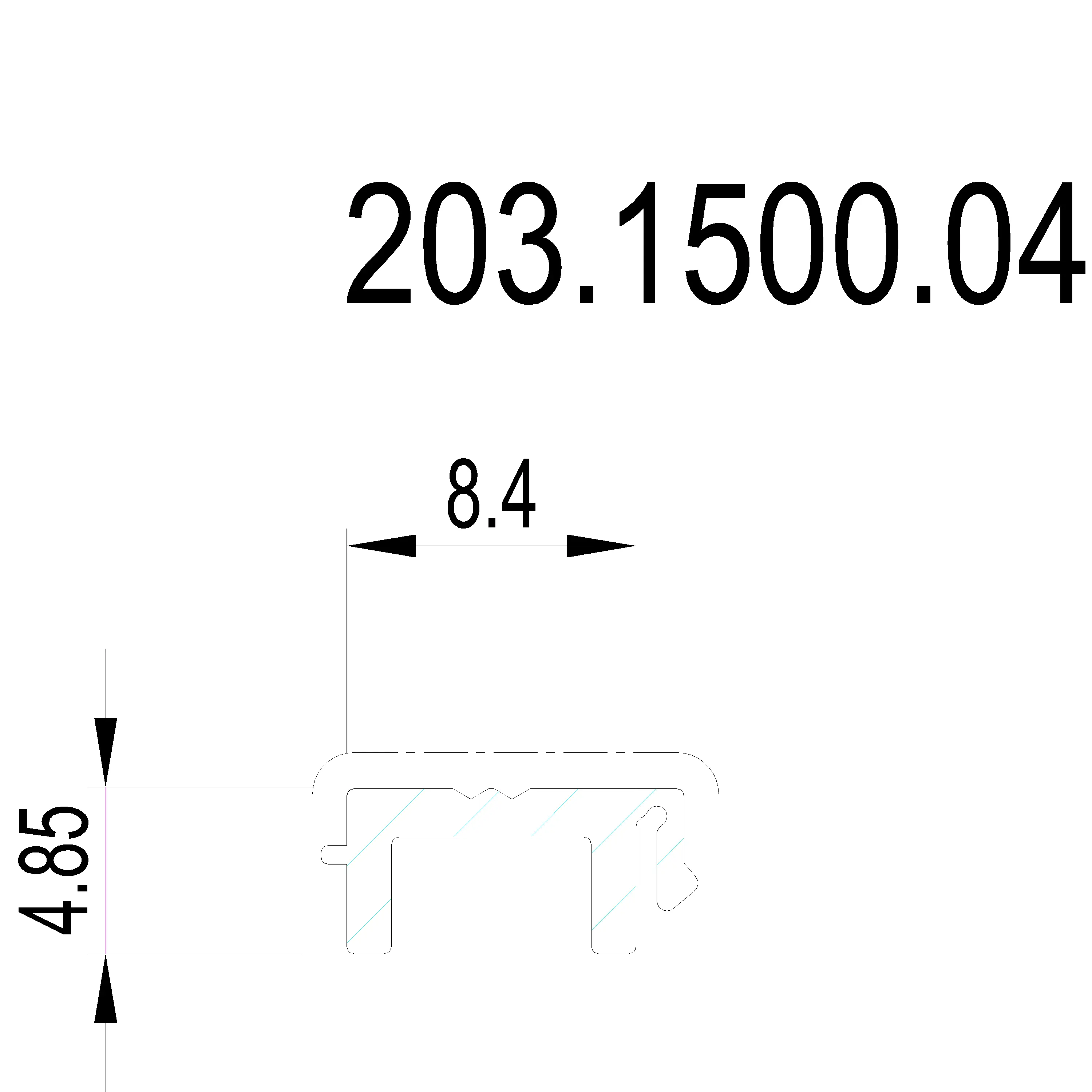 Зображення CLIP PROFILE [203.1500]