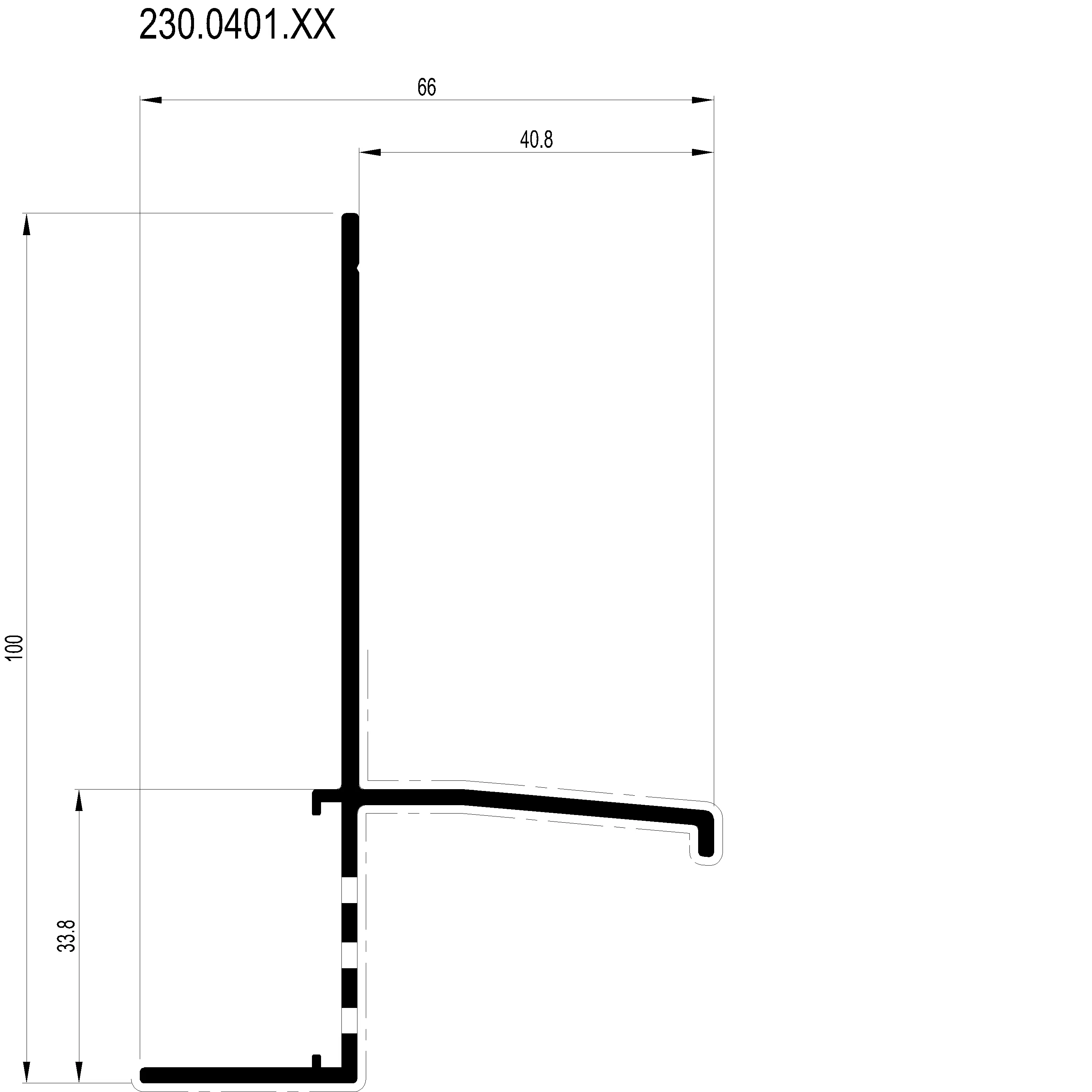 Зображення Профіль кінцевий [230.0401]