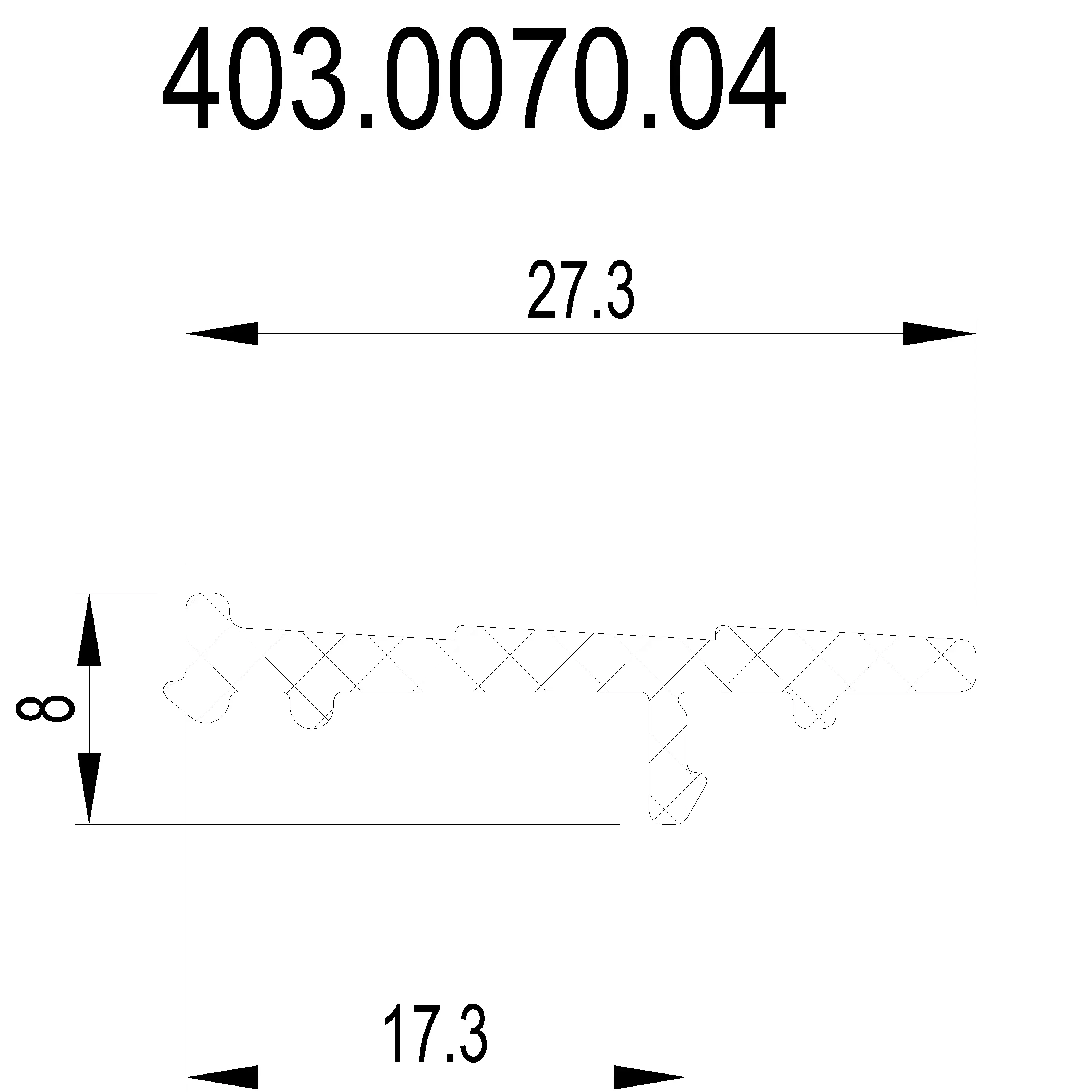 Зображення COVER PROFILE [403.0070]