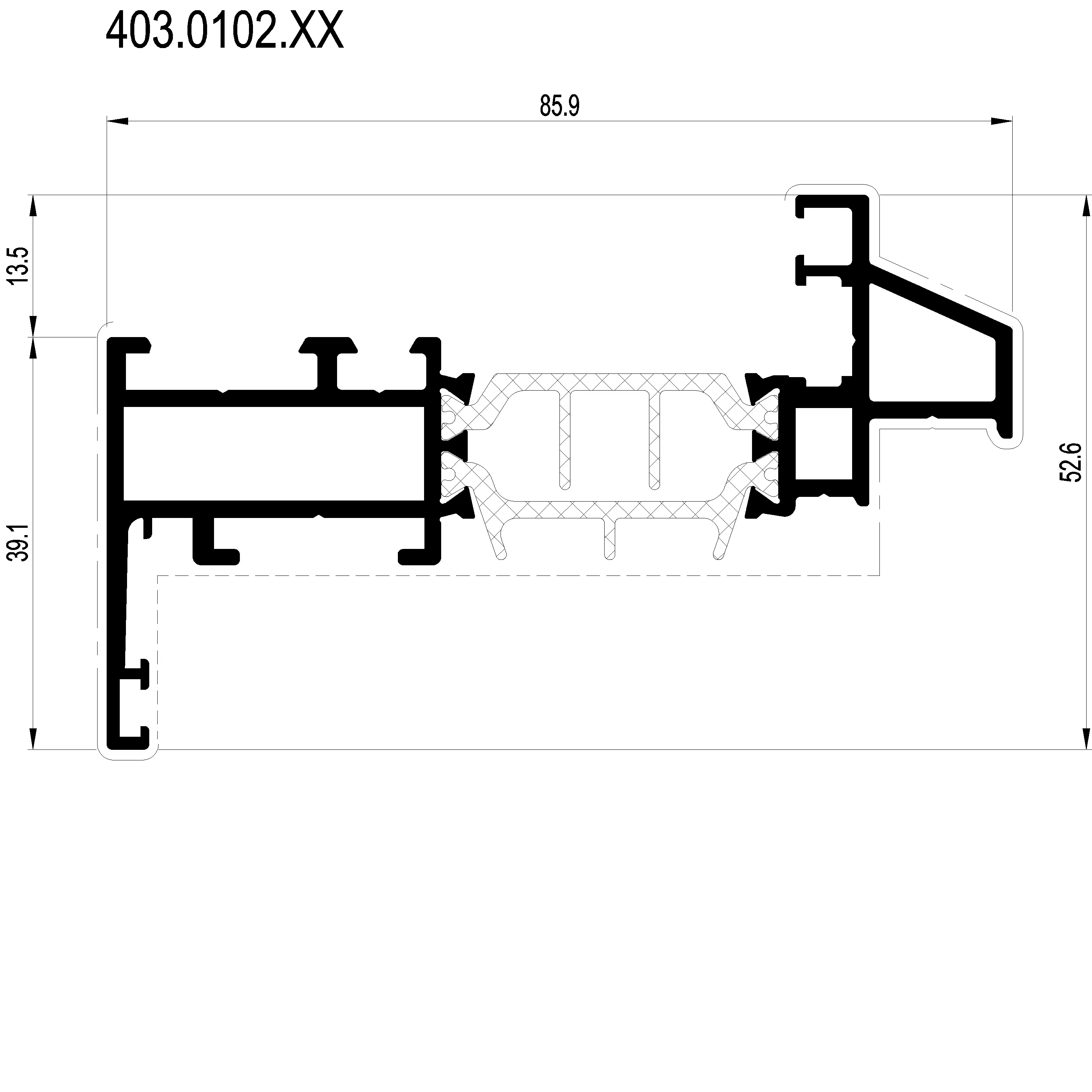 Зображення Вентиляційний профіль [403.0102]