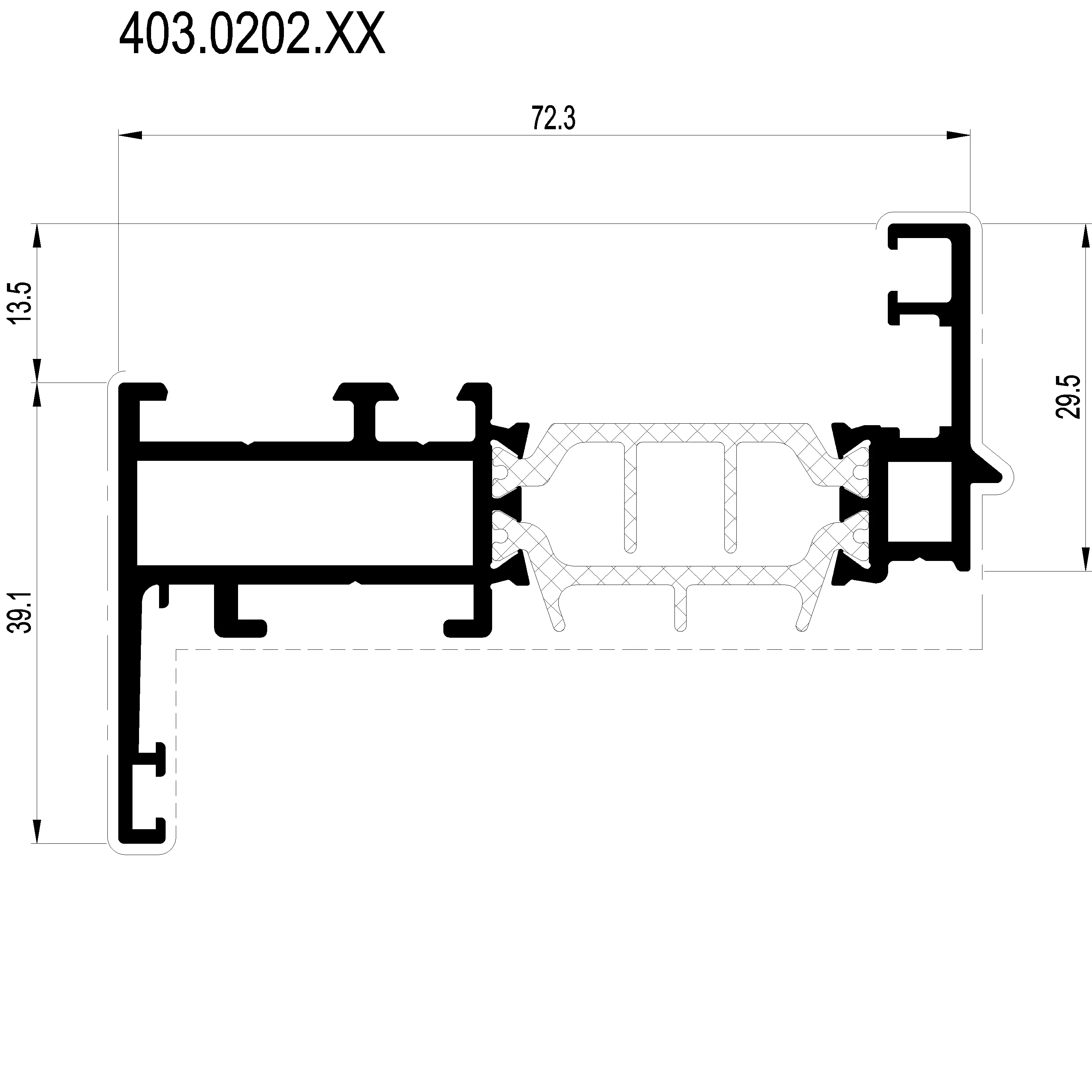 Зображення Вентиляційний профіль [403.0202]