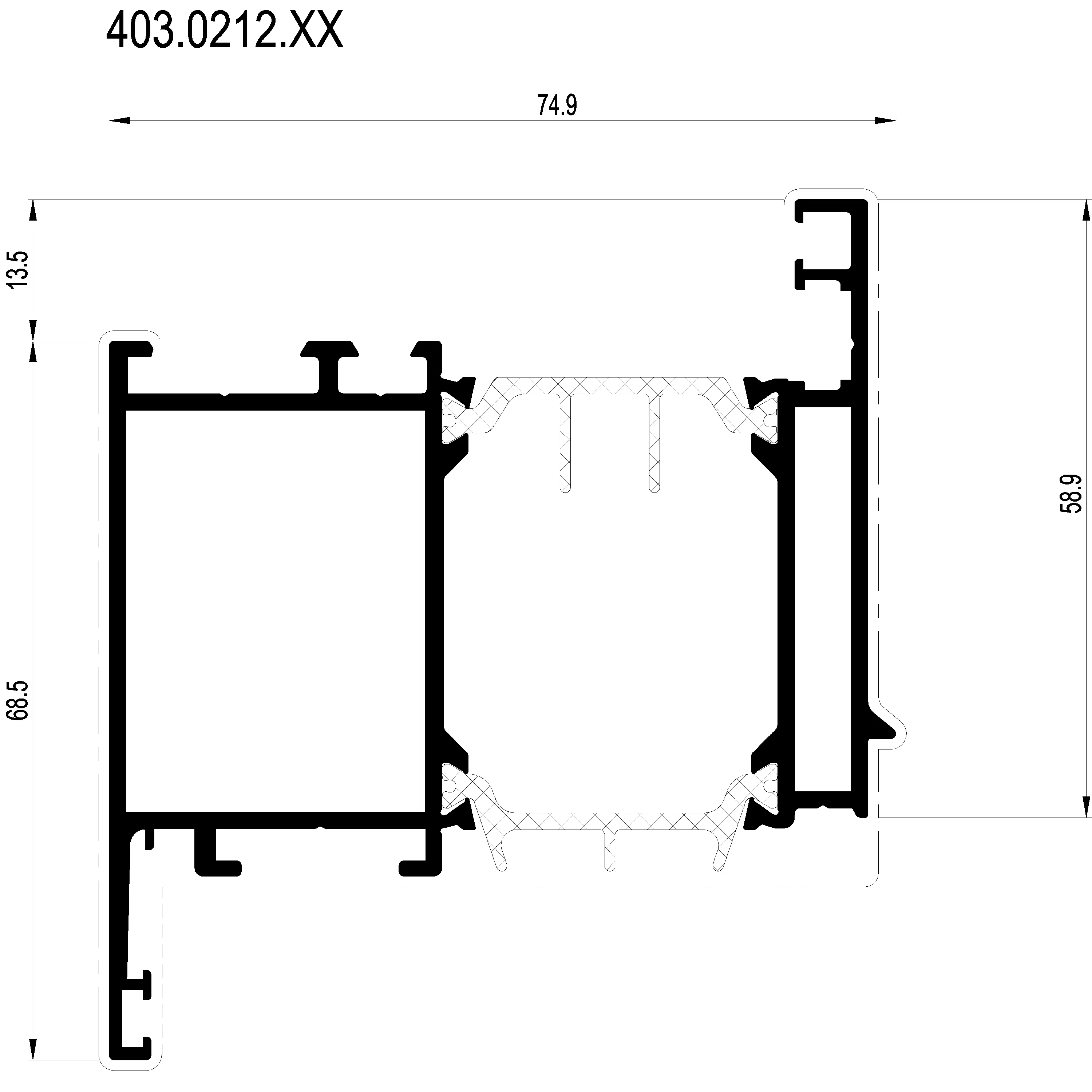 Зображення Вентиляційний профіль [403.0212]