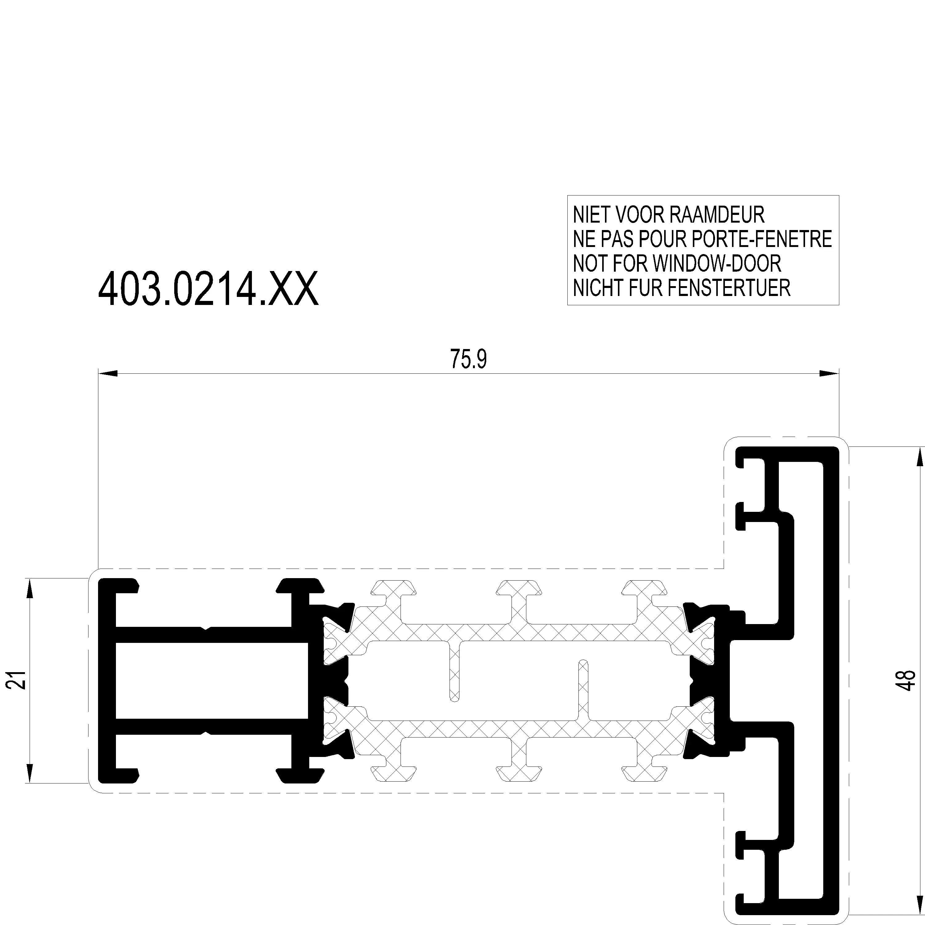 Зображення Перехідний профіль [403.0214]