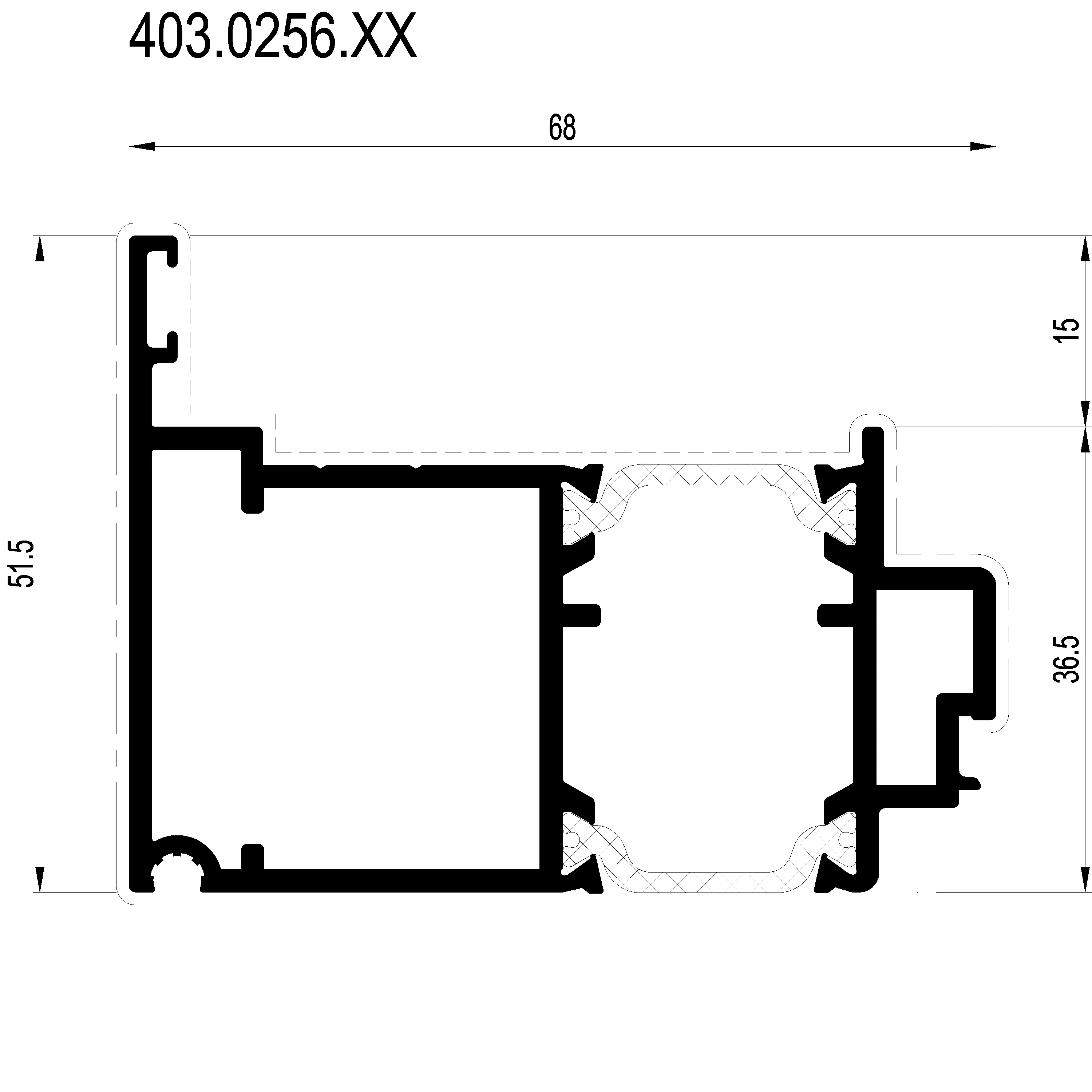 Зображення CHANGEOVER PROFILE [403.0256]