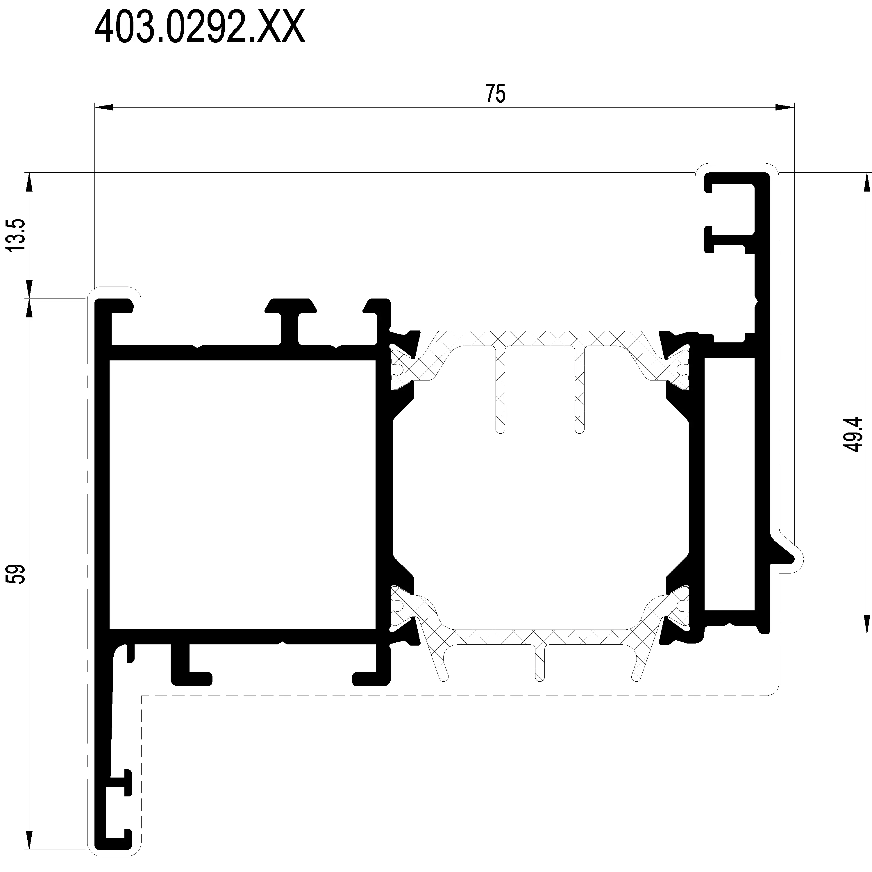 Зображення Вентиляційний профіль [403.0292]