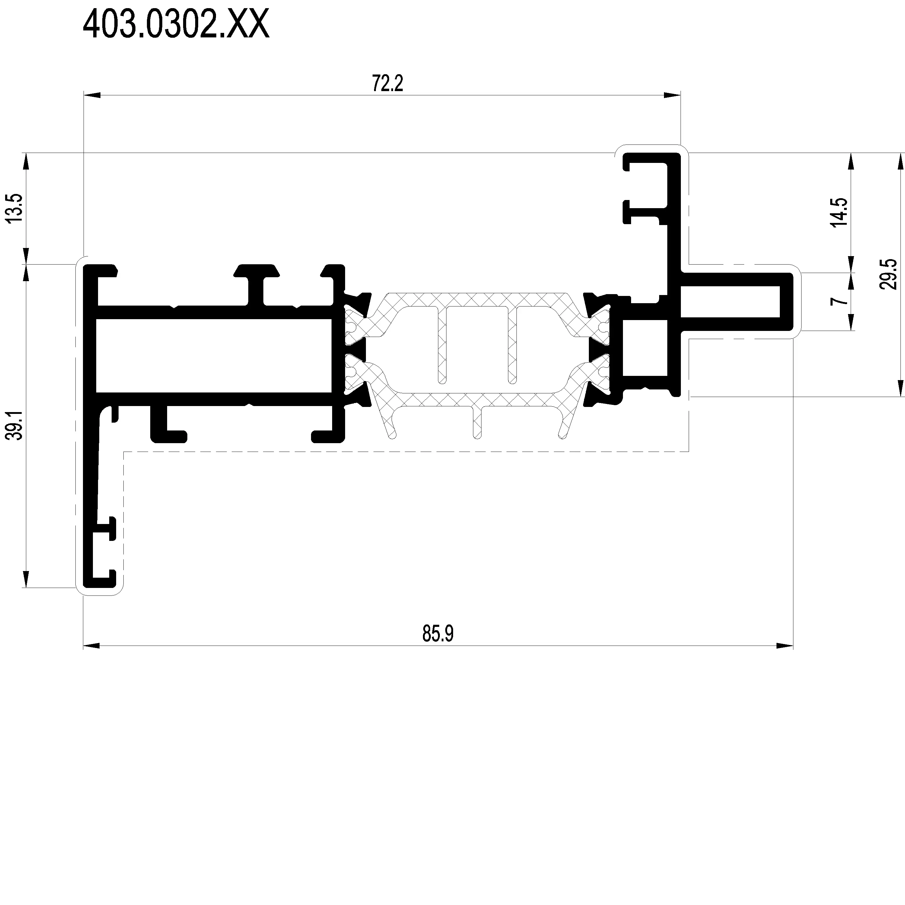 Зображення Вентиляційний профіль [403.0302]