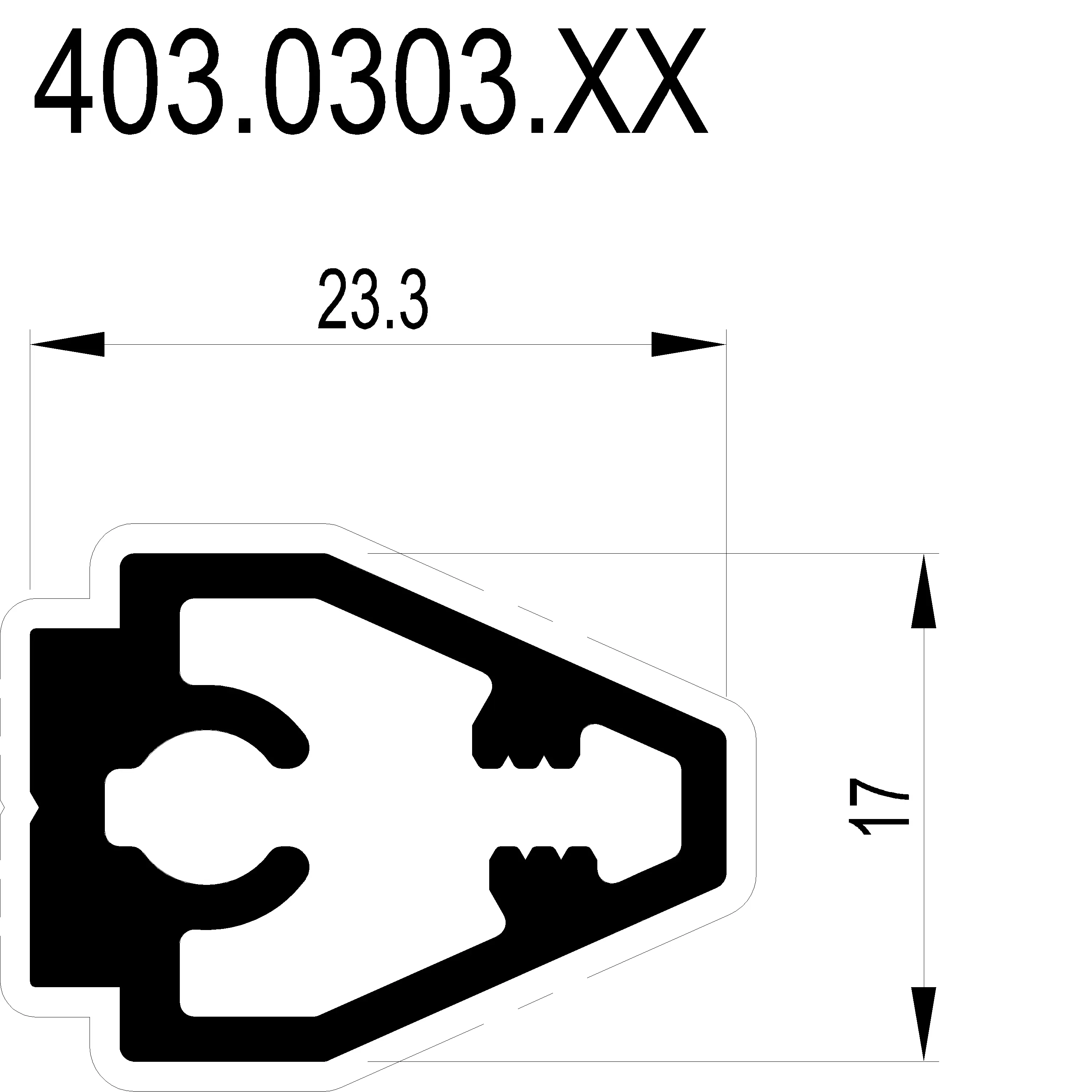 Зображення GEORGIAN BAR FOR VENT 7 мм [403.0303]