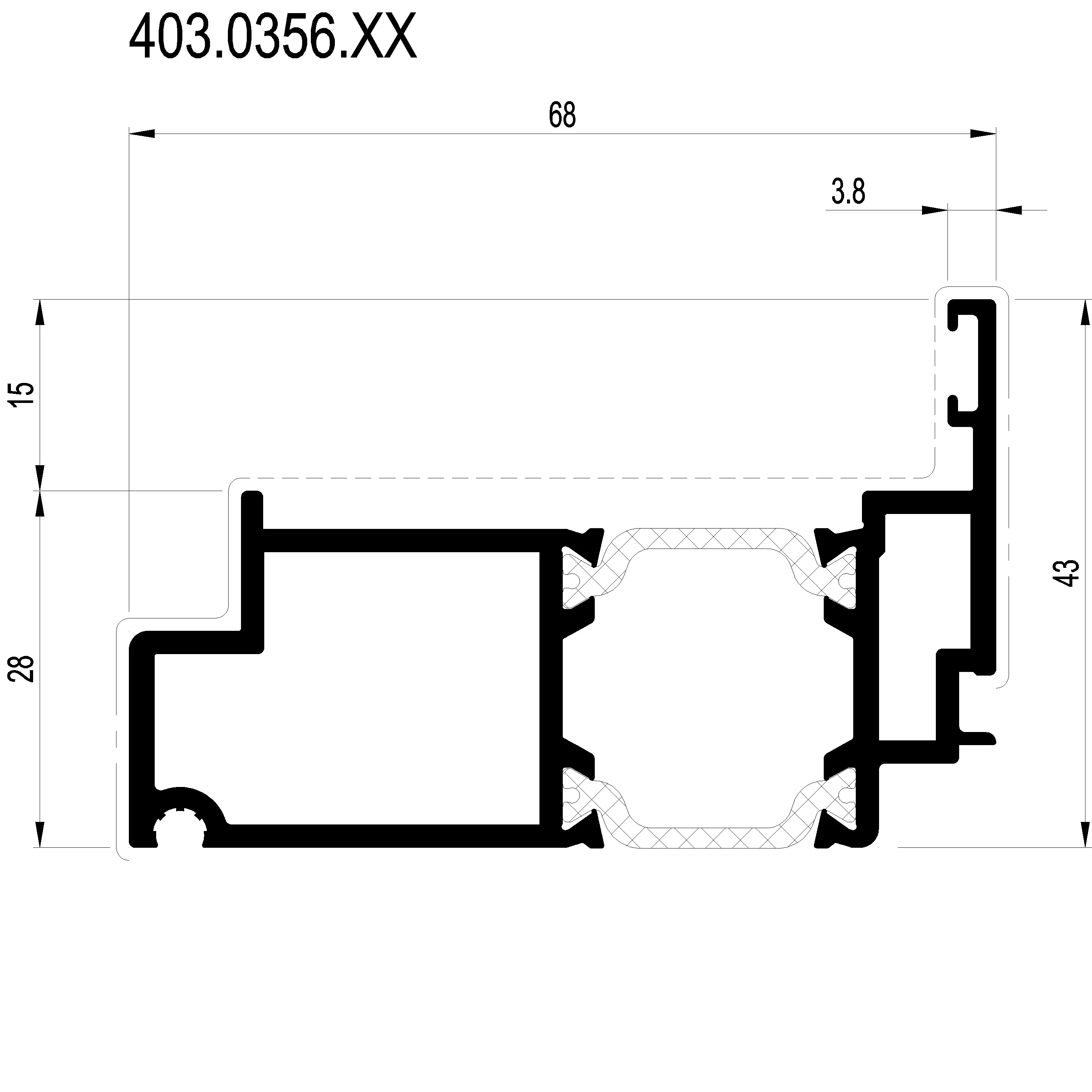 Зображення CHANGEOVER PROFILE [403.0356]