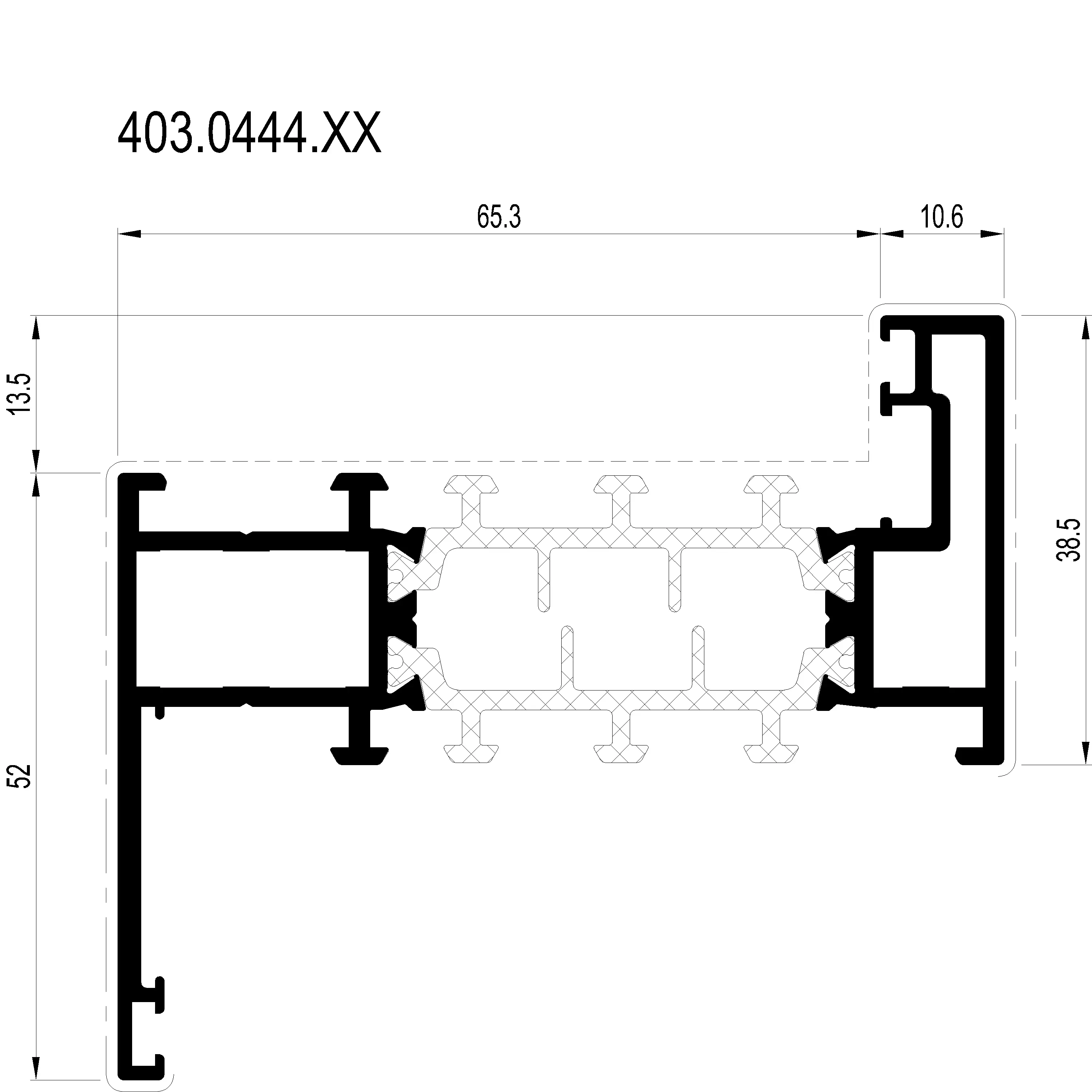 Зображення Зовнішня рама 65.5 мм [403.0444]