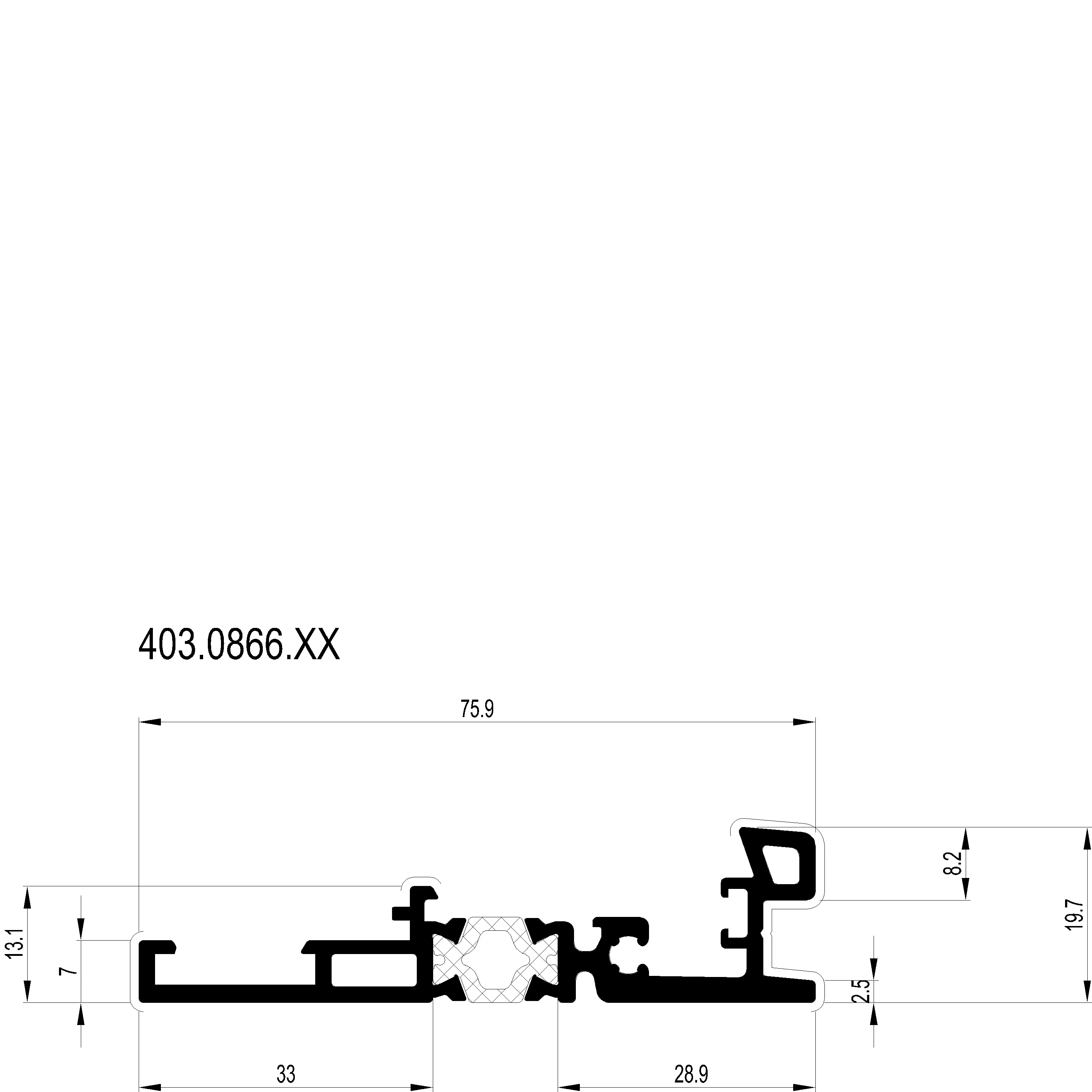 Зображення Підлоговий профіль [403.0866]