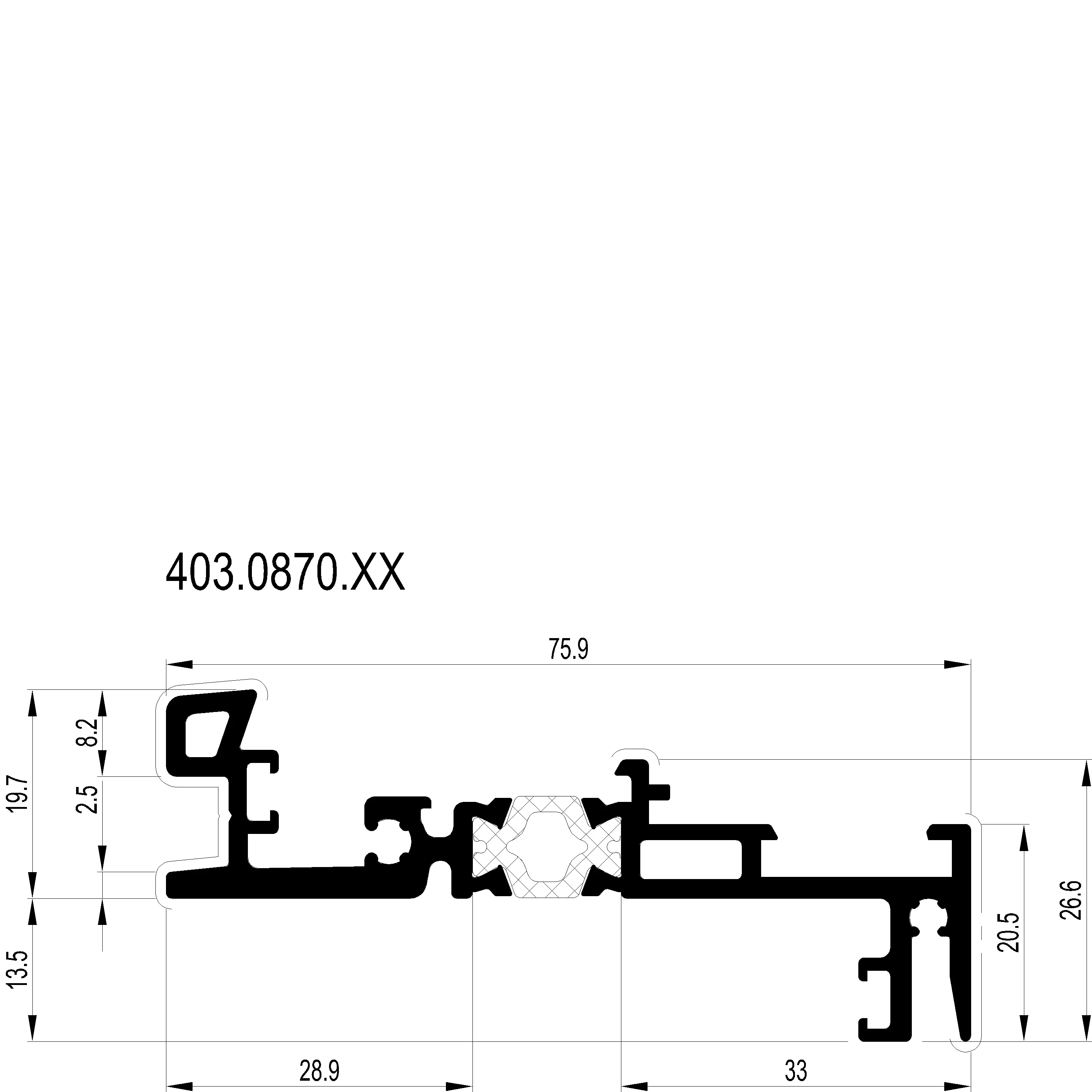Зображення Підлоговий профіль [403.0870]