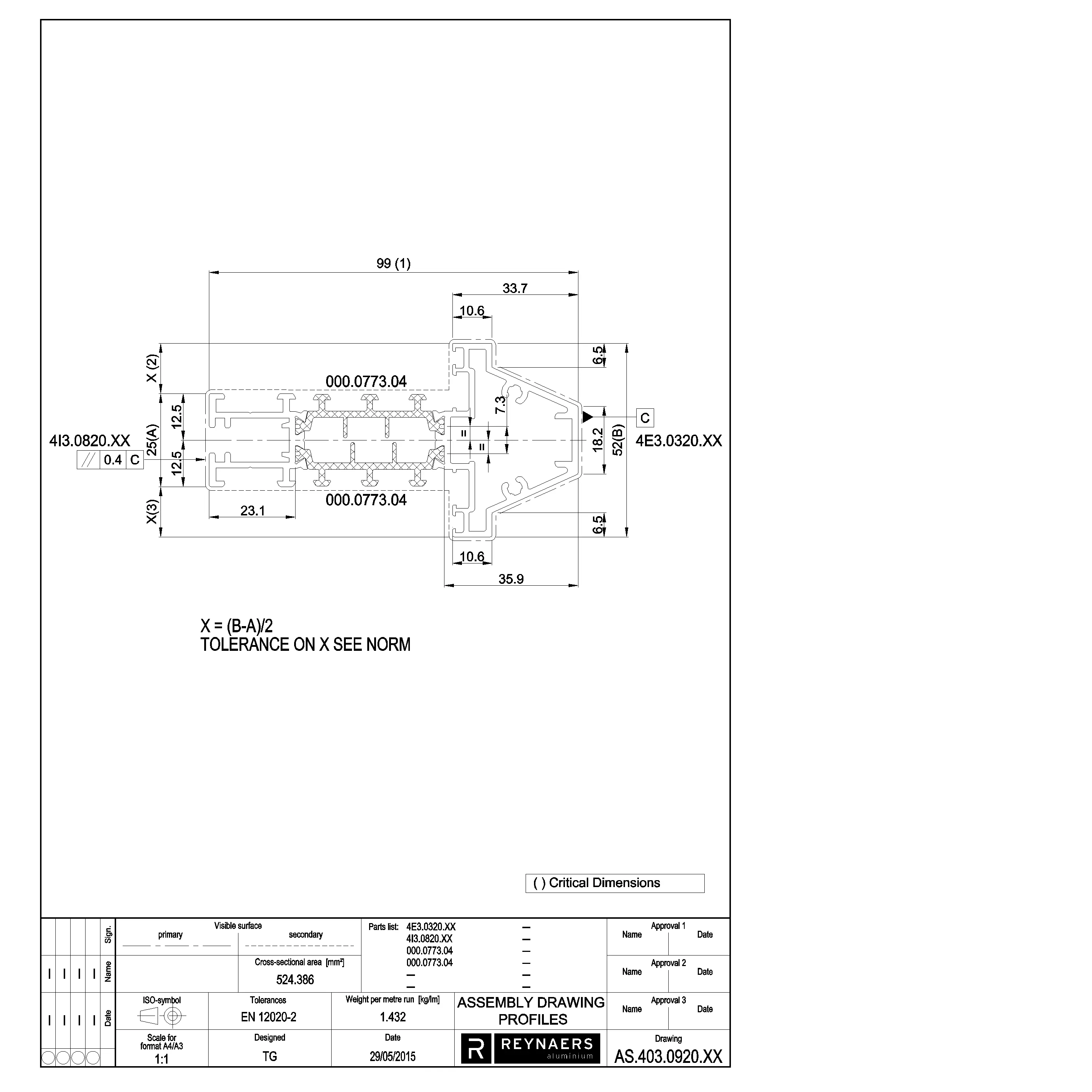 Зображення Перехідний профіль [403.0920]