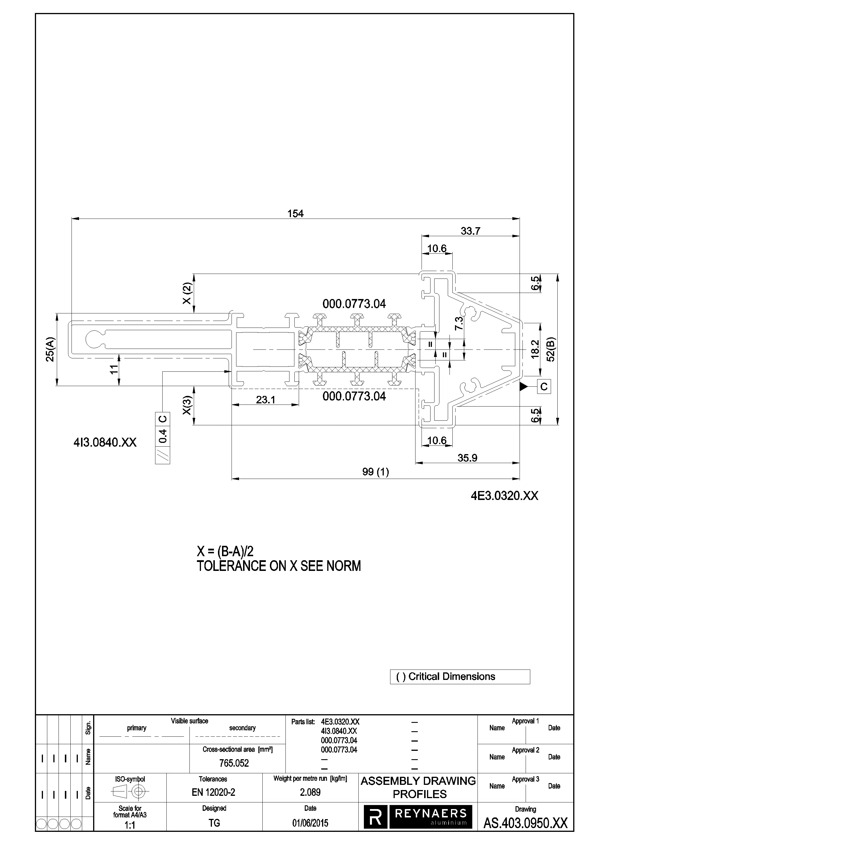 Зображення Перехідний профіль [403.0950]