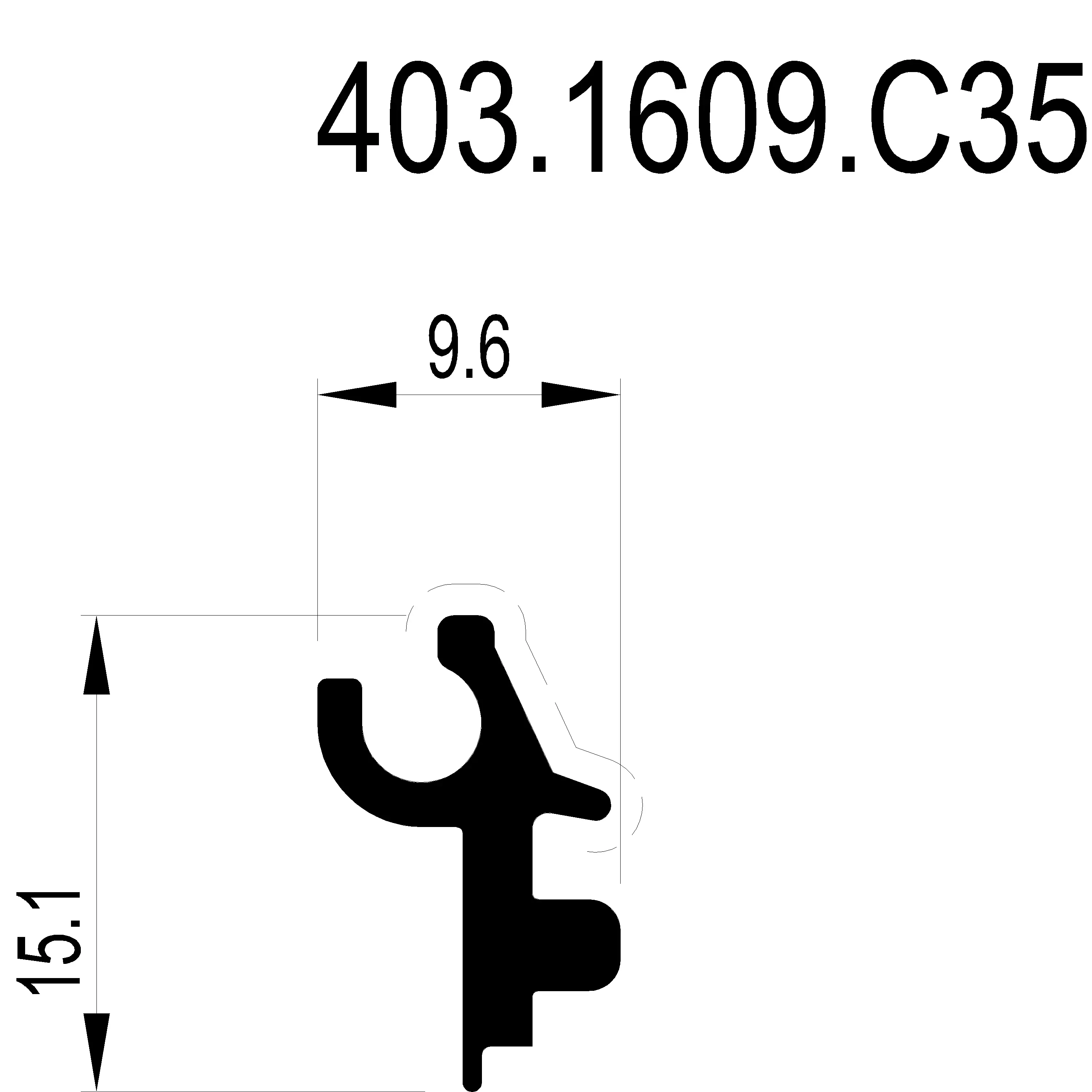 Зображення SEALING PROFILE [403.1609]