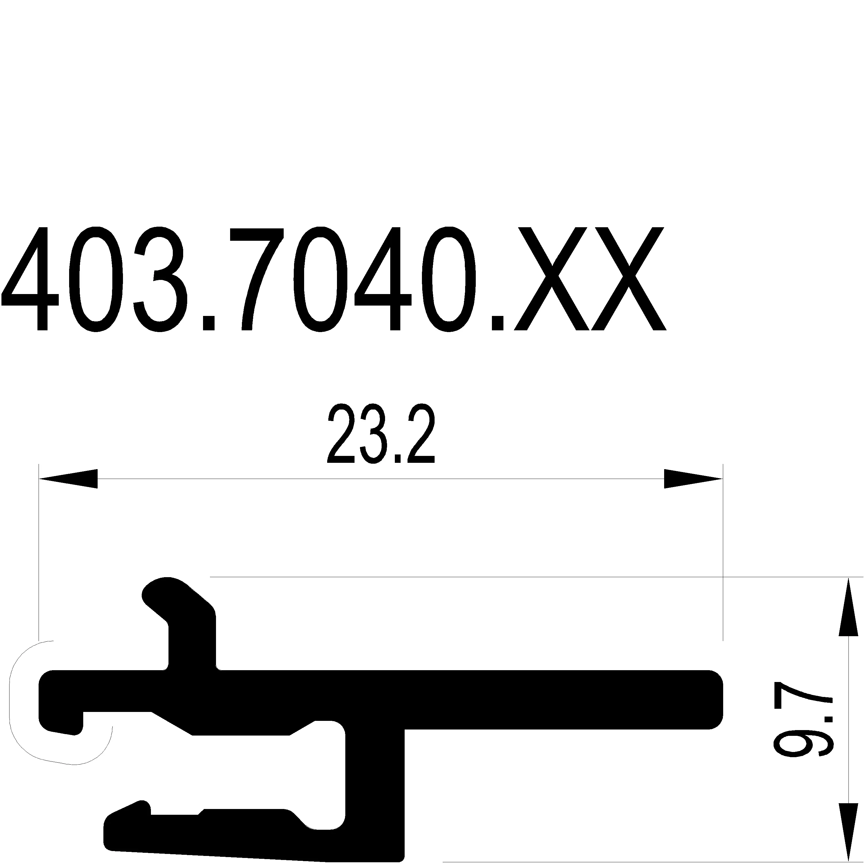 Зображення CLIP PROFILE [403.7040]