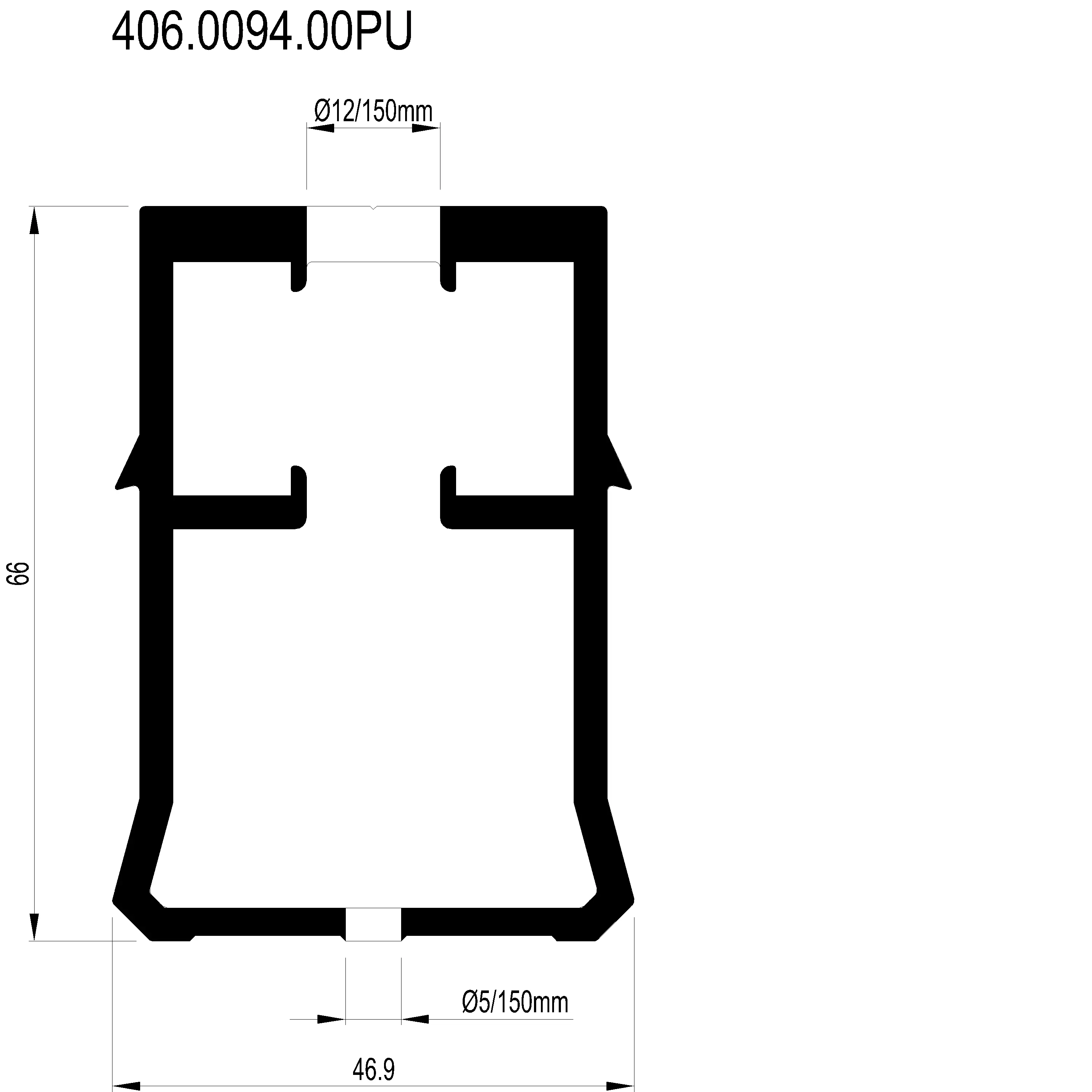 Зображення Профіль підсилення [406.0094.00PU]