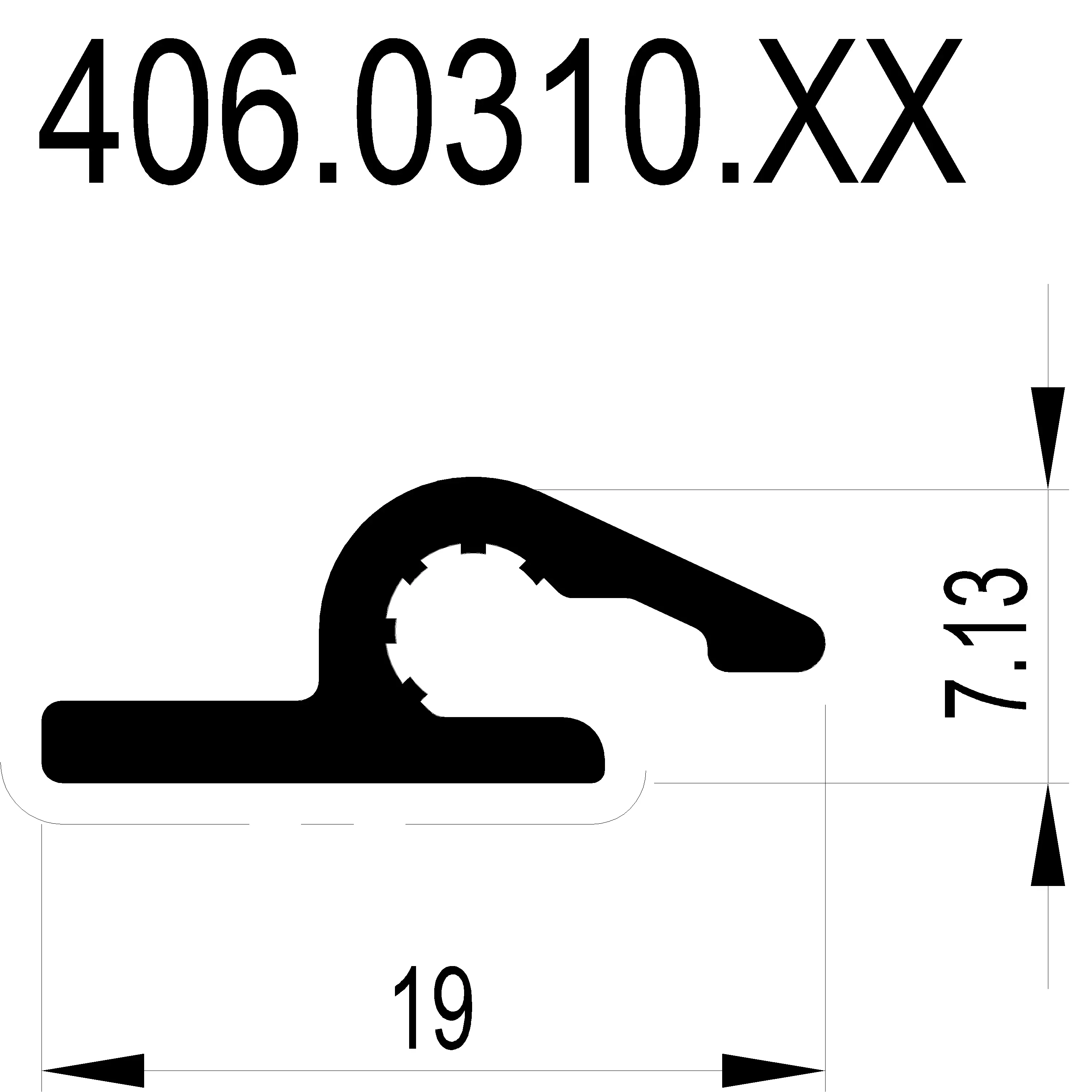 Зображення Профіль кінцевий [406.0310]