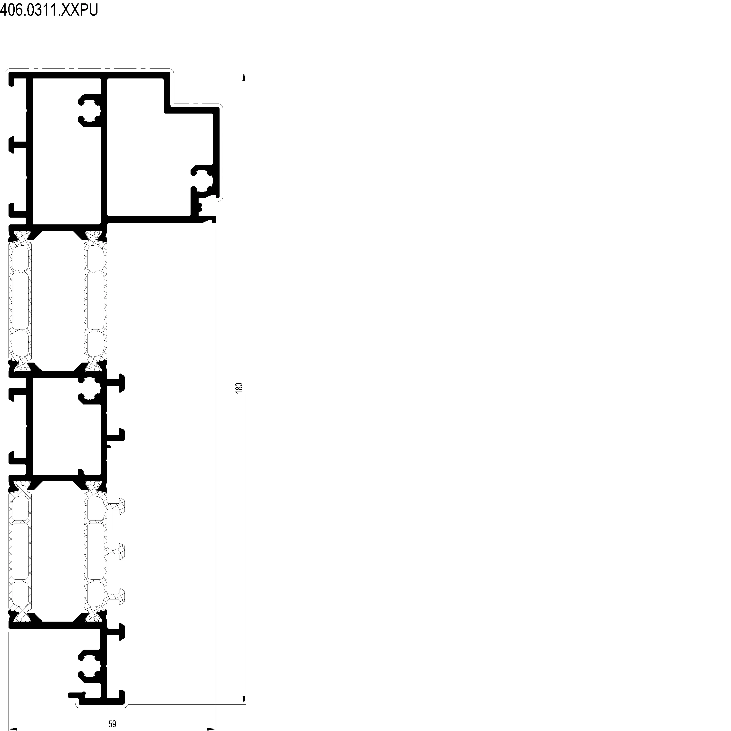 Зображення Нижня зовнішня рама [406.0311.XXPU]