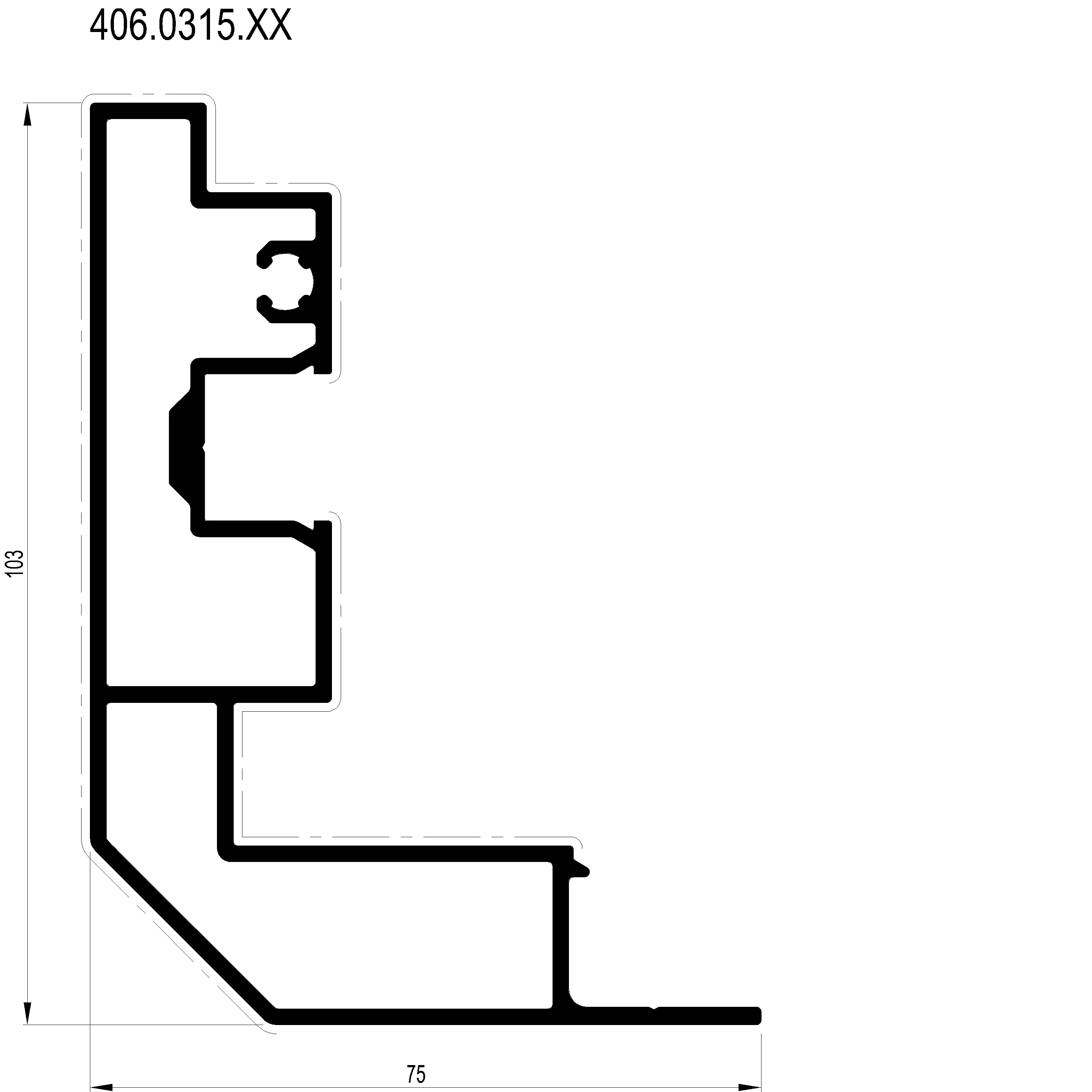 Зображення Додатковий профіль [406.0315]