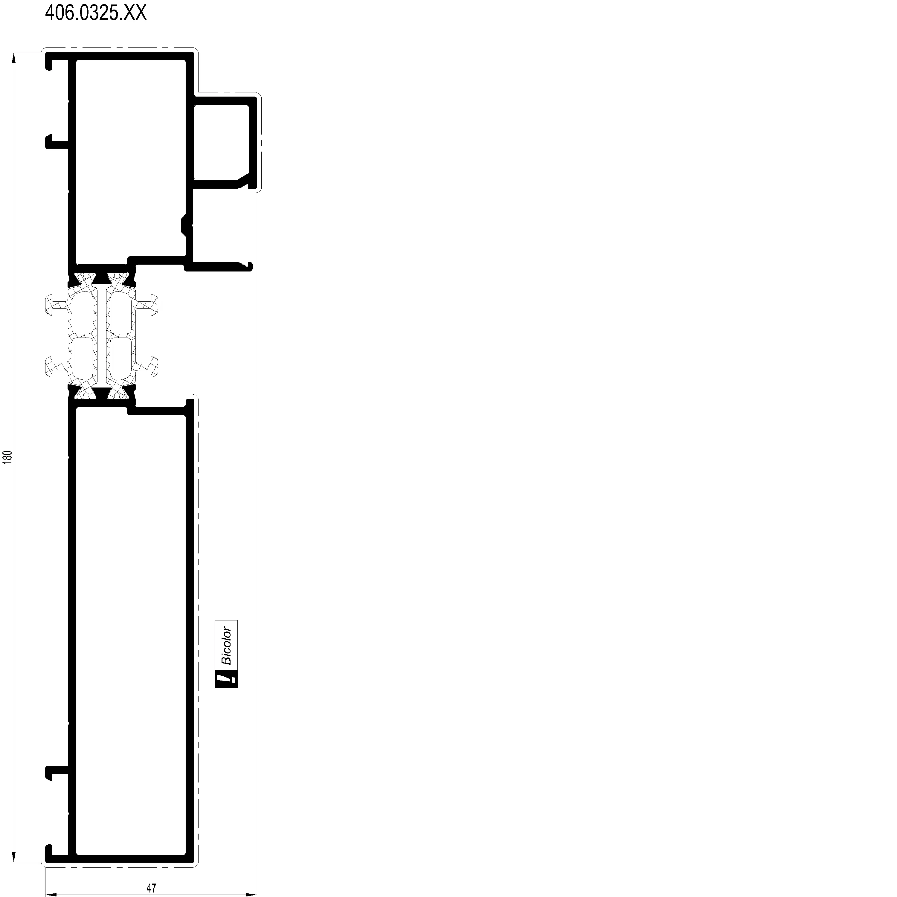 Зображення Бічна зовнішня рама [406.0325]
