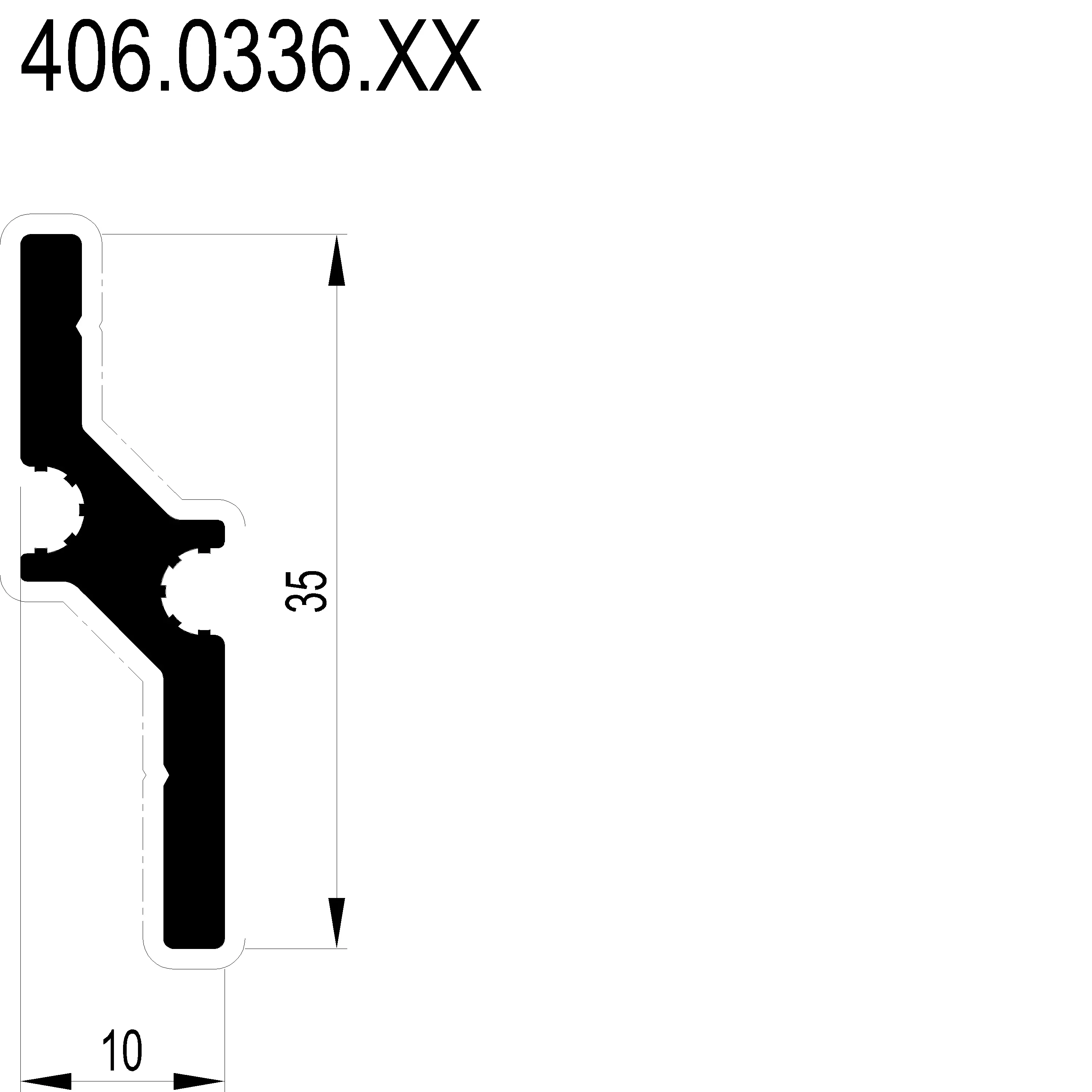 Зображення Профіль кінцевий [406.0336]