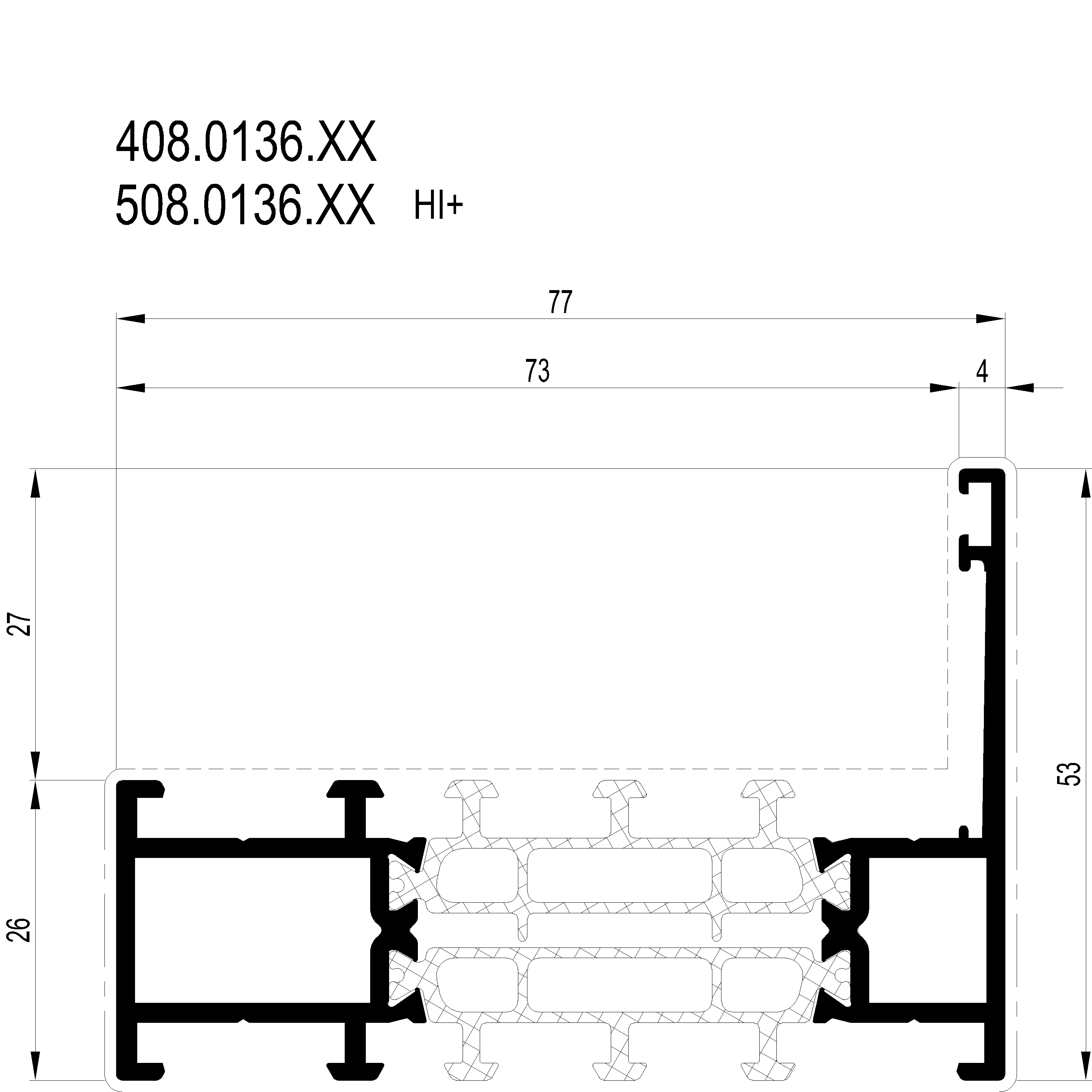Зображення Зовнішня рама 53 мм [408.0136]