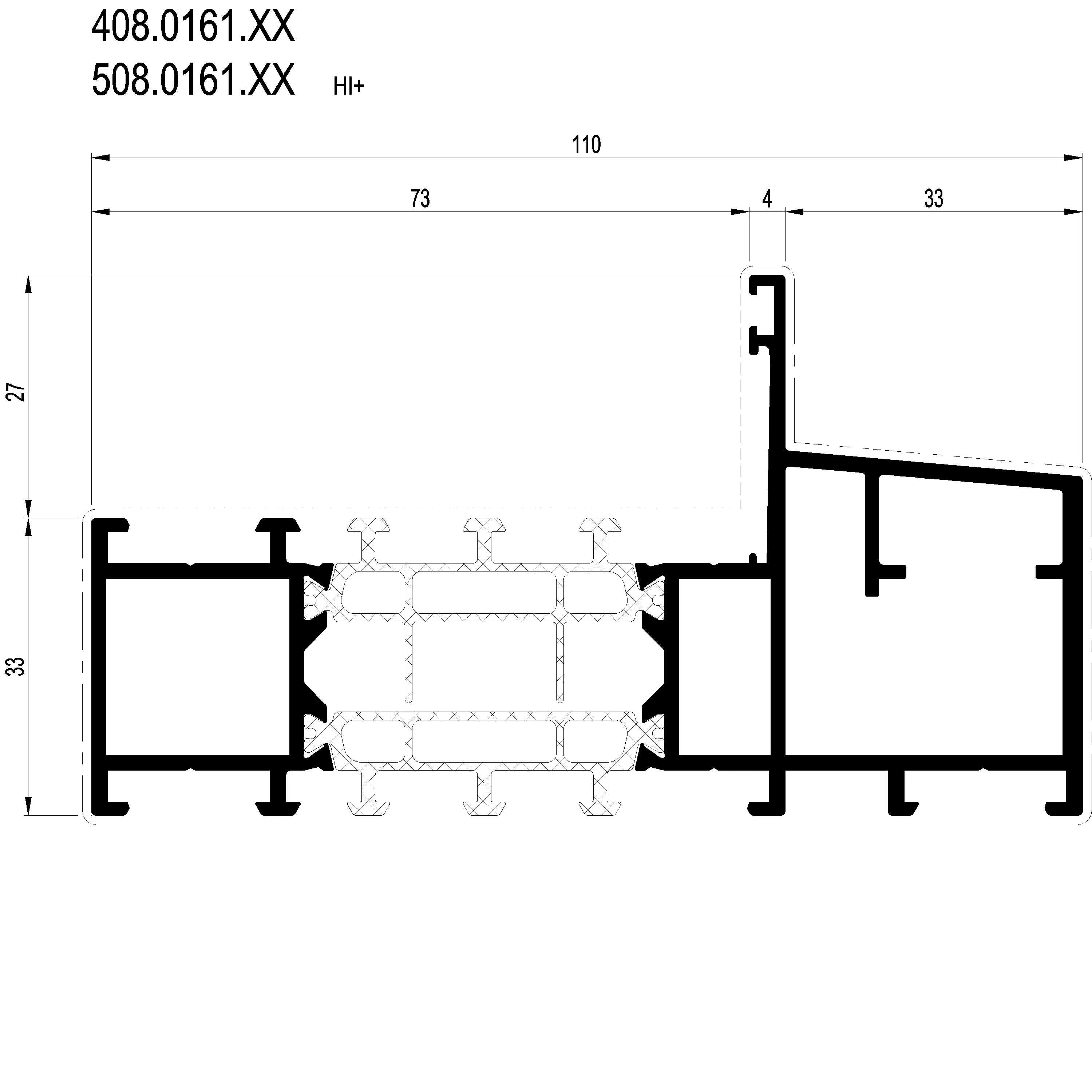 Зображення Зовнішня рама 110 мм [408.0161]