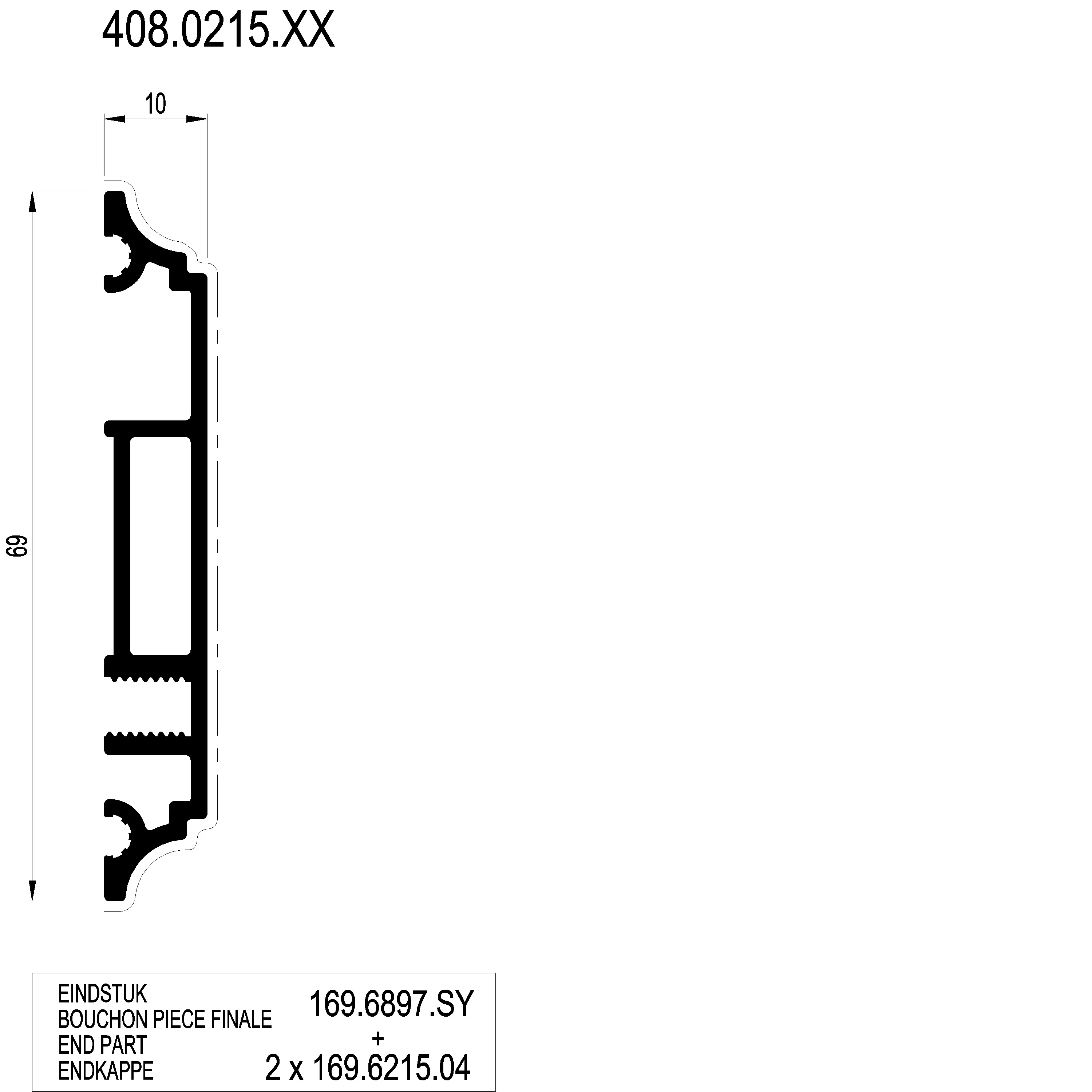 Зображення Допоміжний профіль [408.0215]