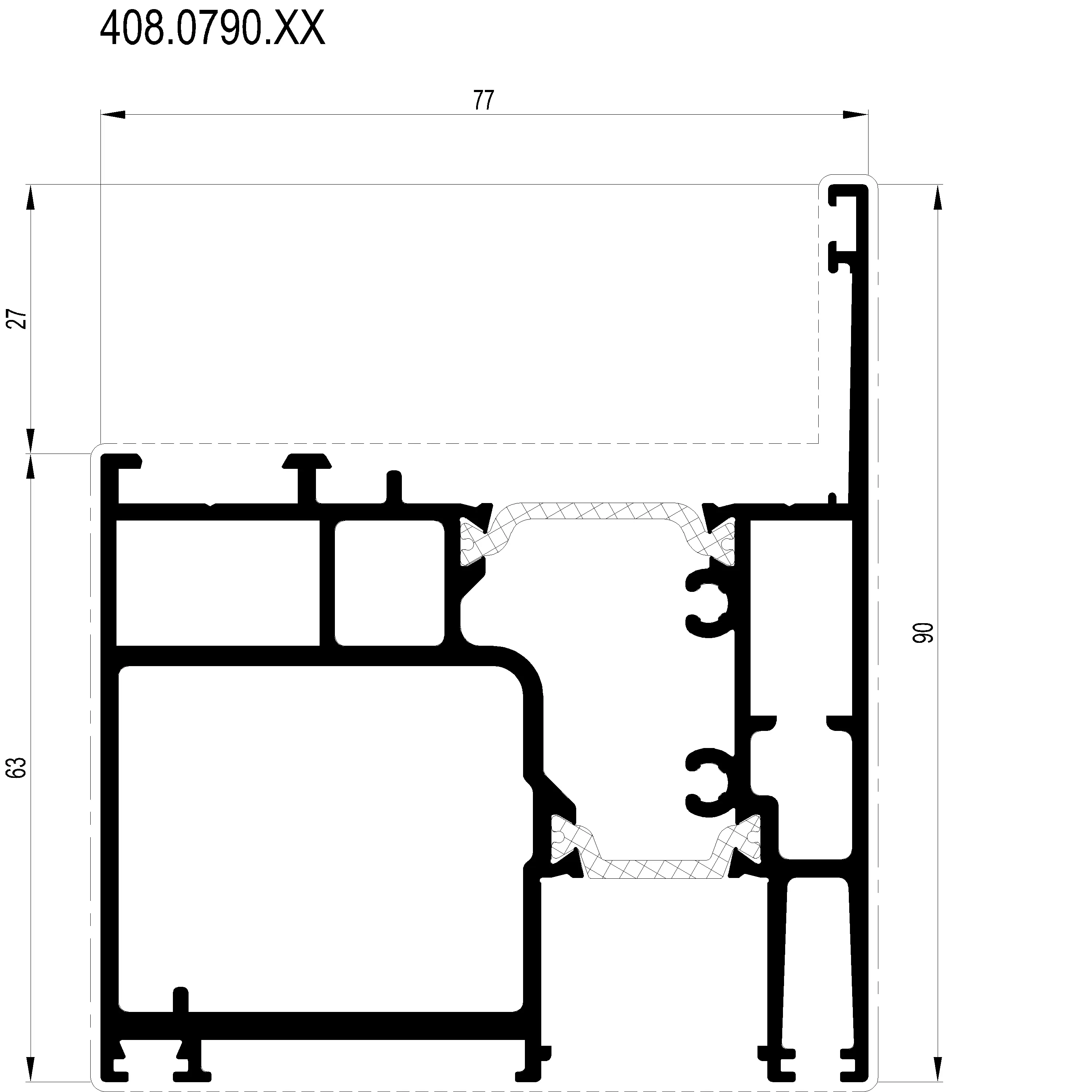 Зображення Нижня рейка [408.0790]