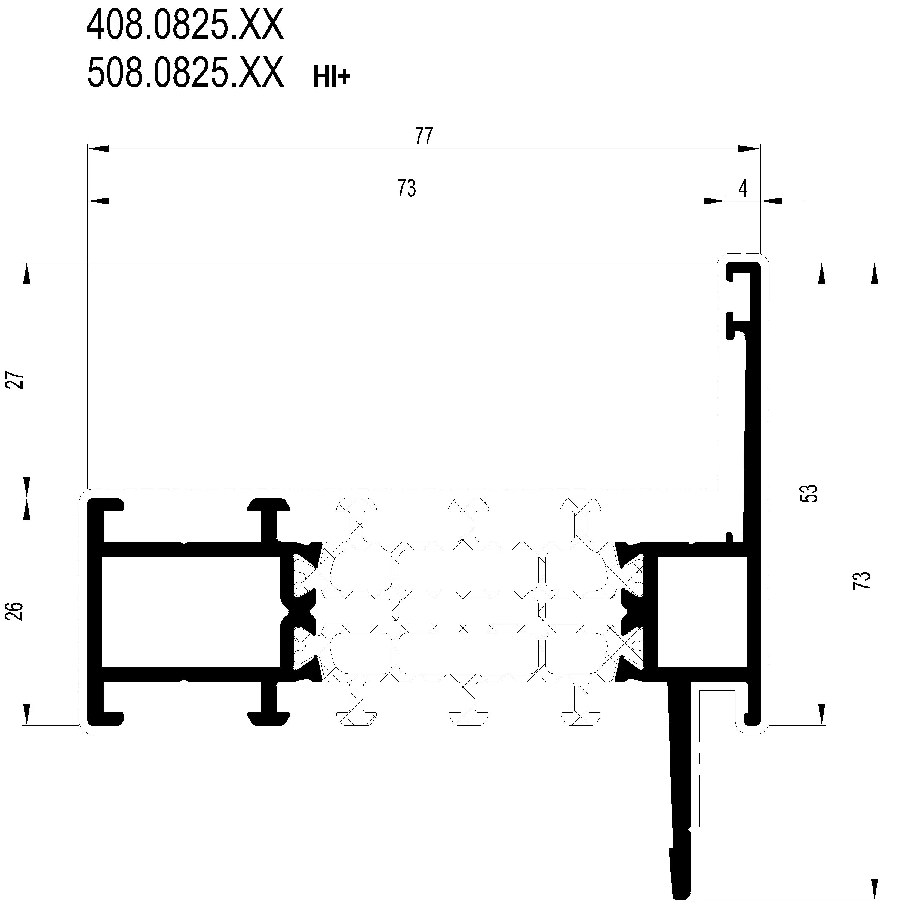 Зображення Зовнішня фасадна рама [408.0825]