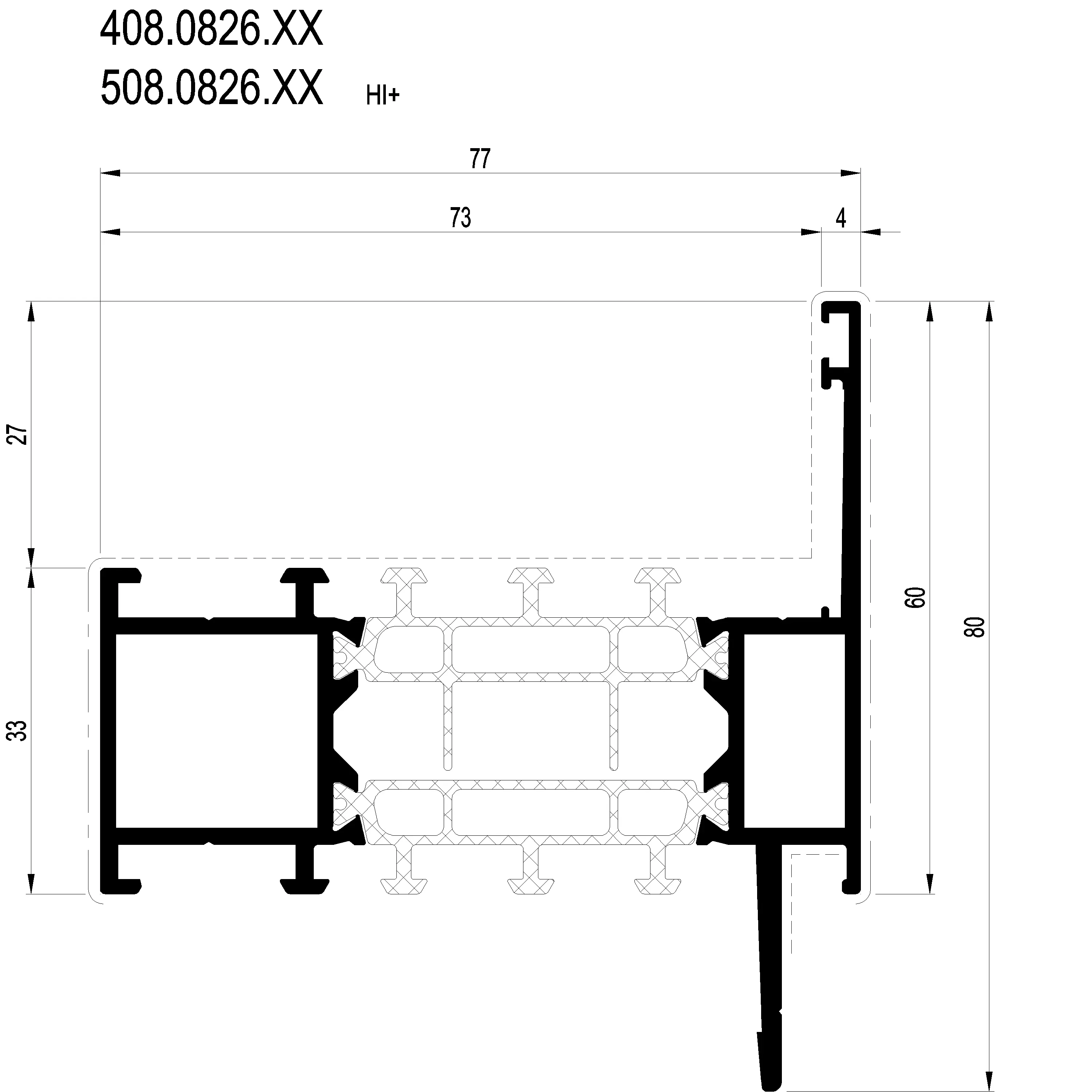 Зображення Зовнішня фасадна рама [408.0826]