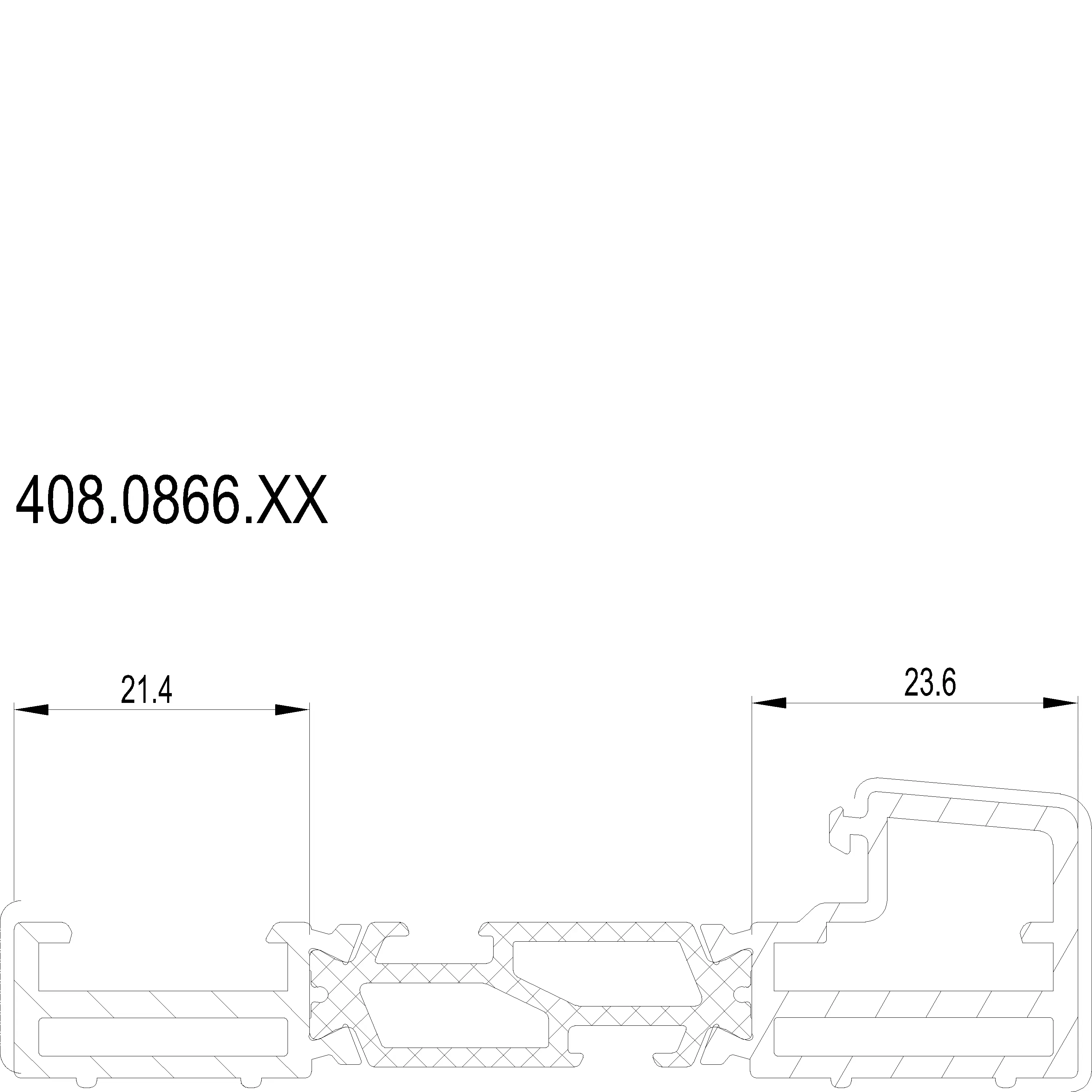 Зображення Підлоговий профіль [408.0866]
