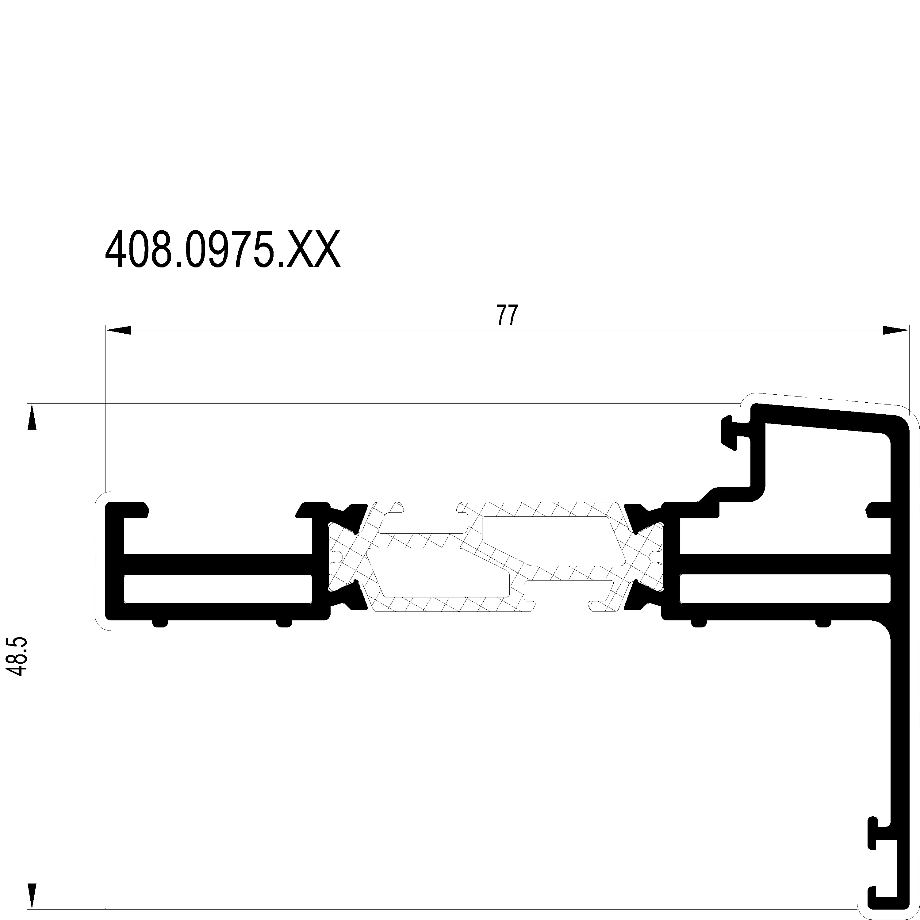 Зображення Підлоговий профіль [408.0975]