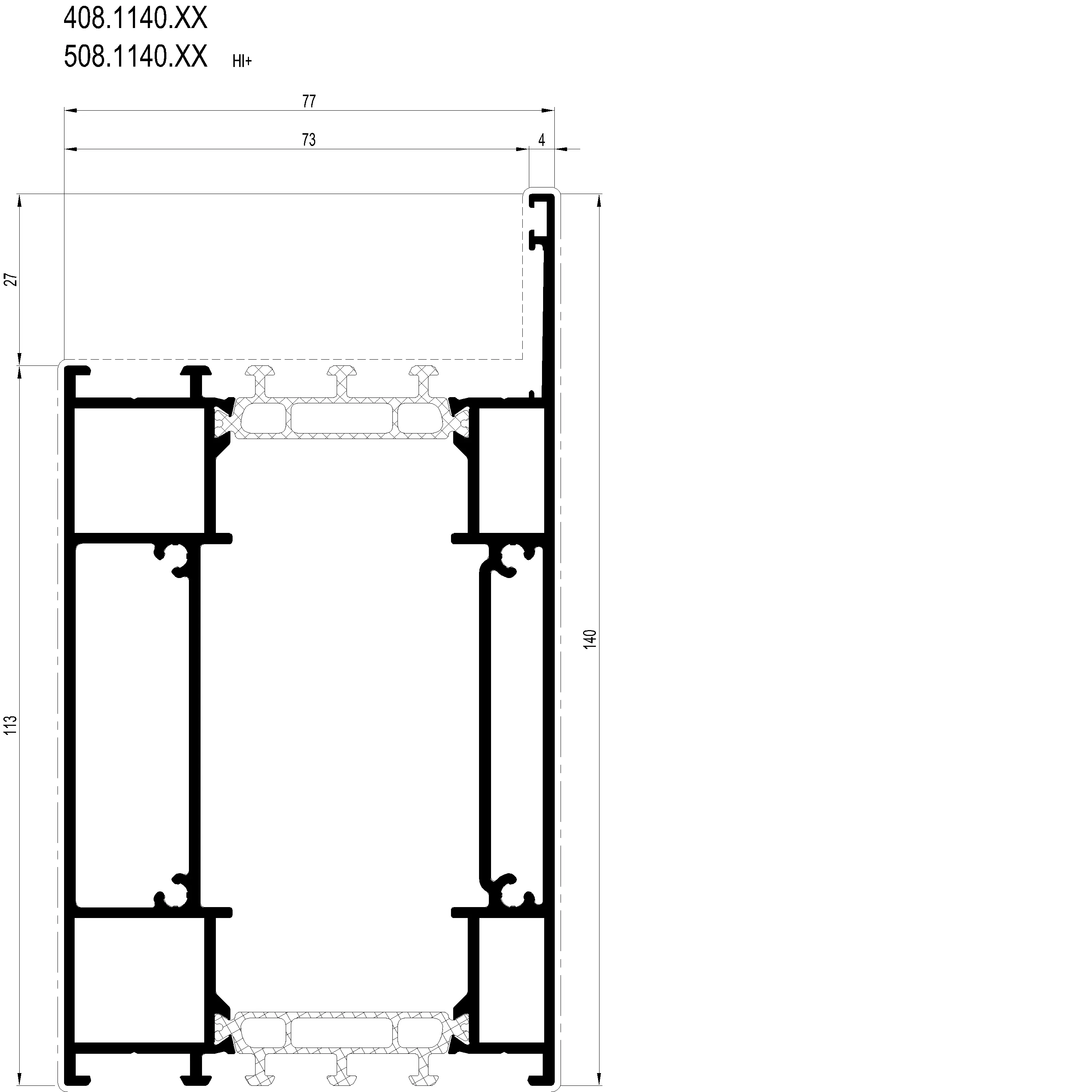 Зображення Зовнішня рама 140 мм [408.1140]